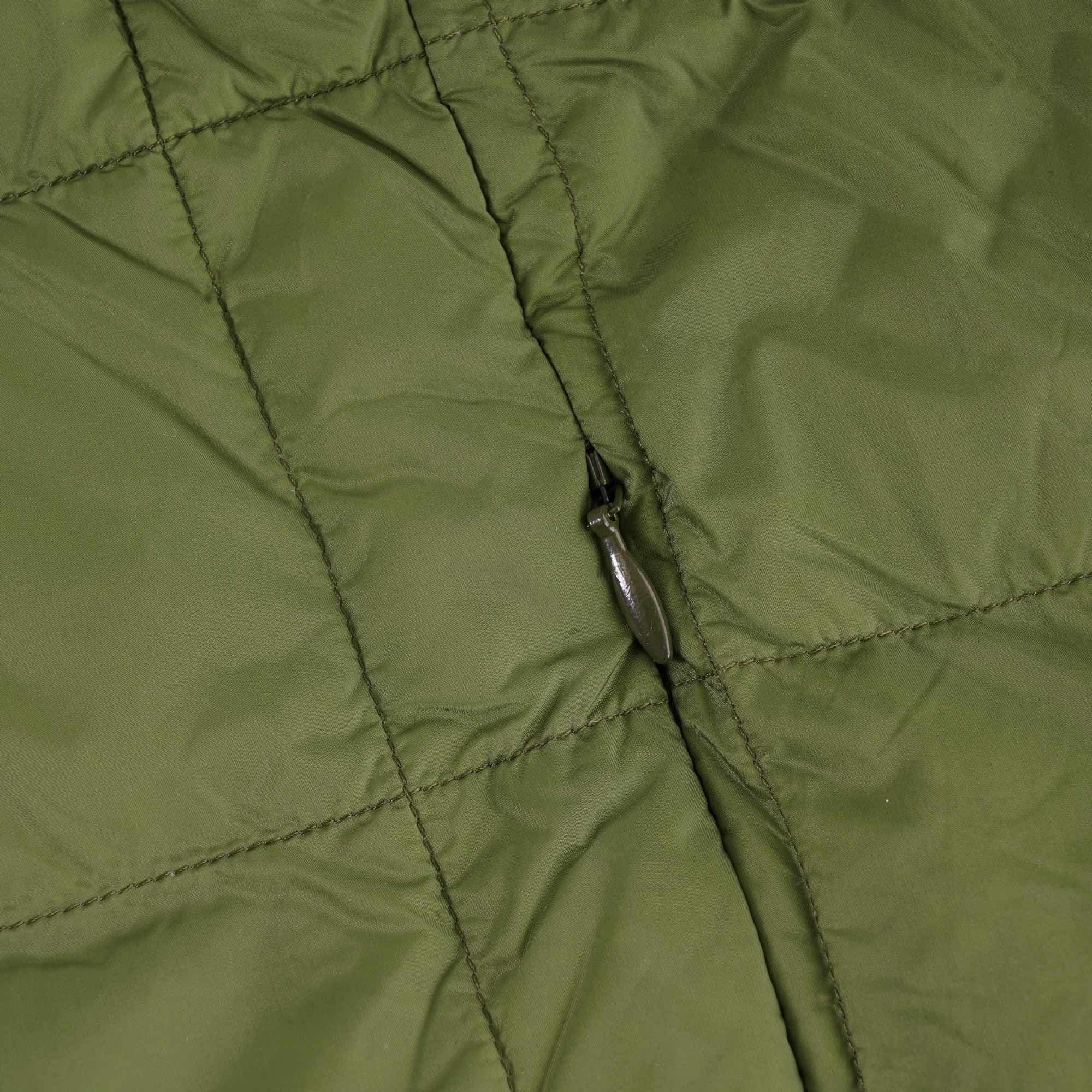 Taion High Neck Zip Down Jacket - Olive