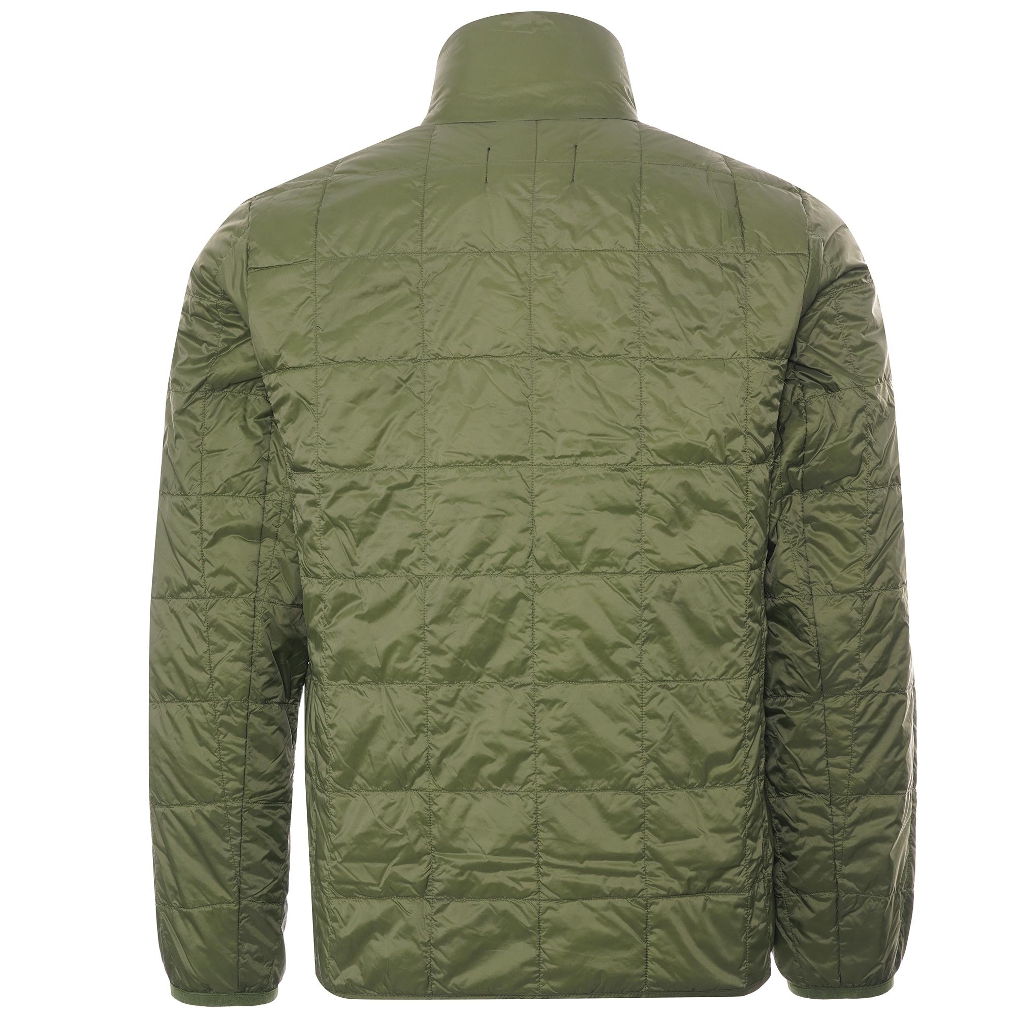 Taion High Neck Zip Down Jacket - Olive