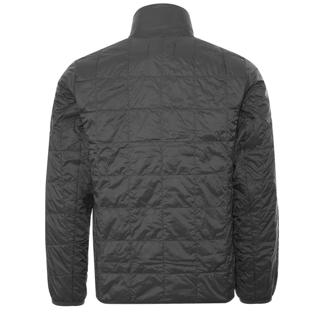 Taion High Neck Zip Down Jacket - Charcoal