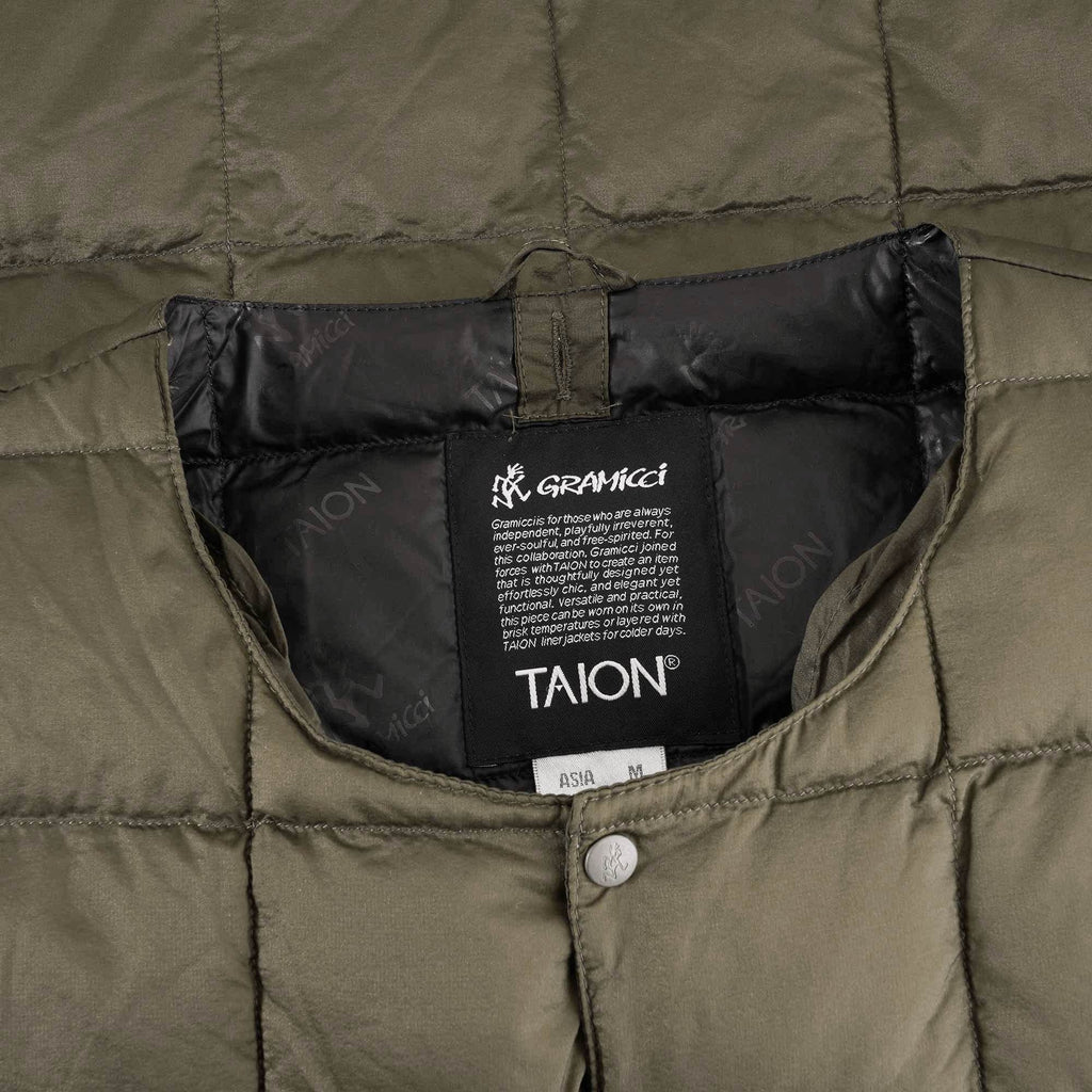 Gramicci x Taion Inner Down Jacket - Beige