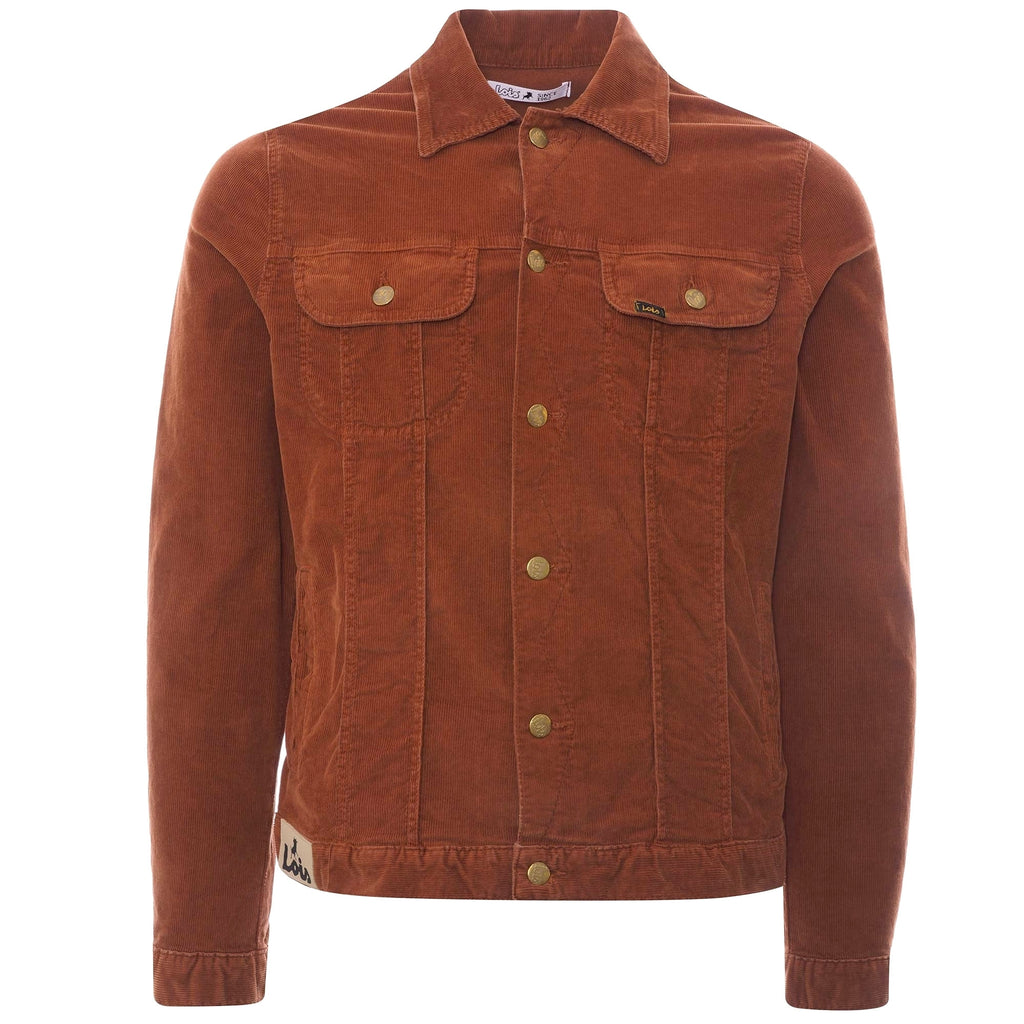 Lois Jeans Tejana Thin Cord Jacket - Burnt Ochre