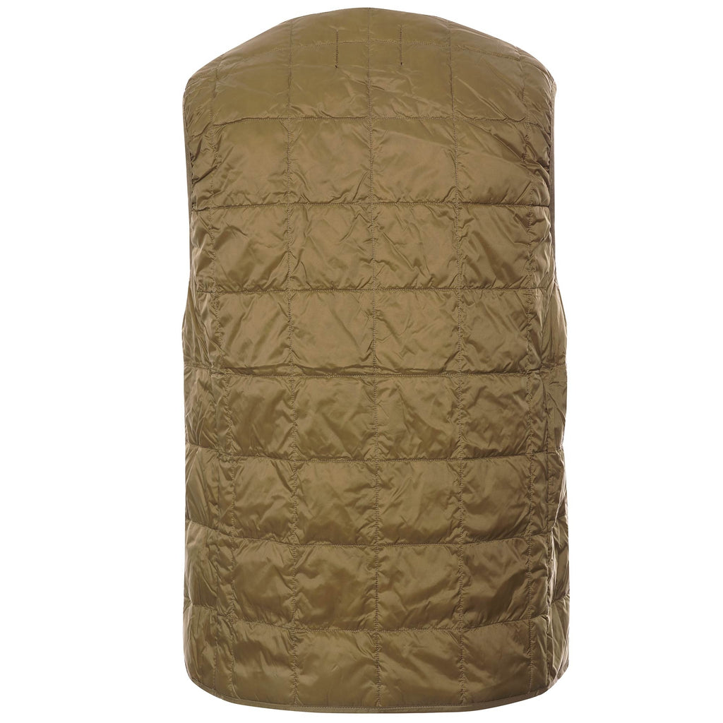 Taion V Neck Button Down Vest - Beige