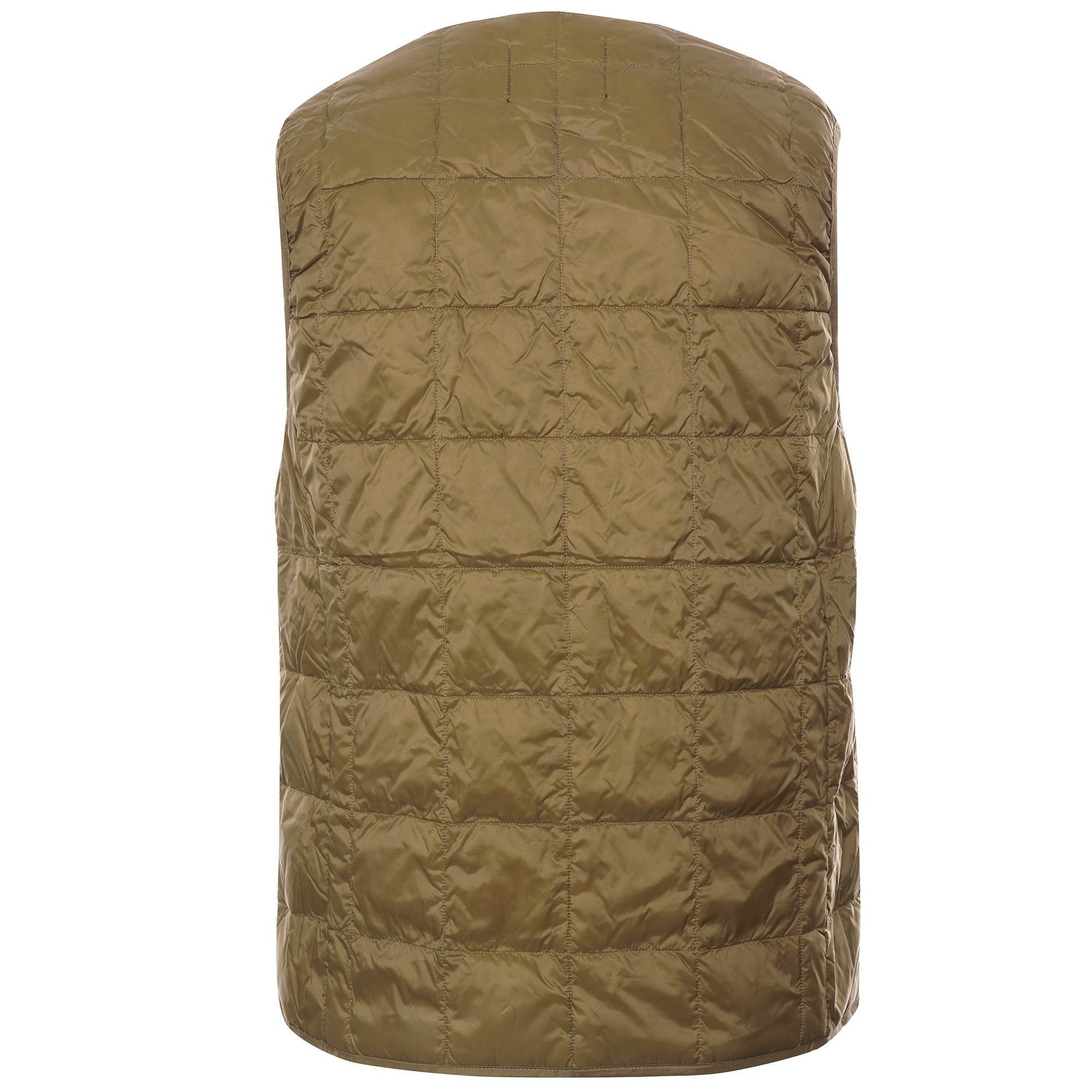 Taion V Neck Button Down Vest - Beige