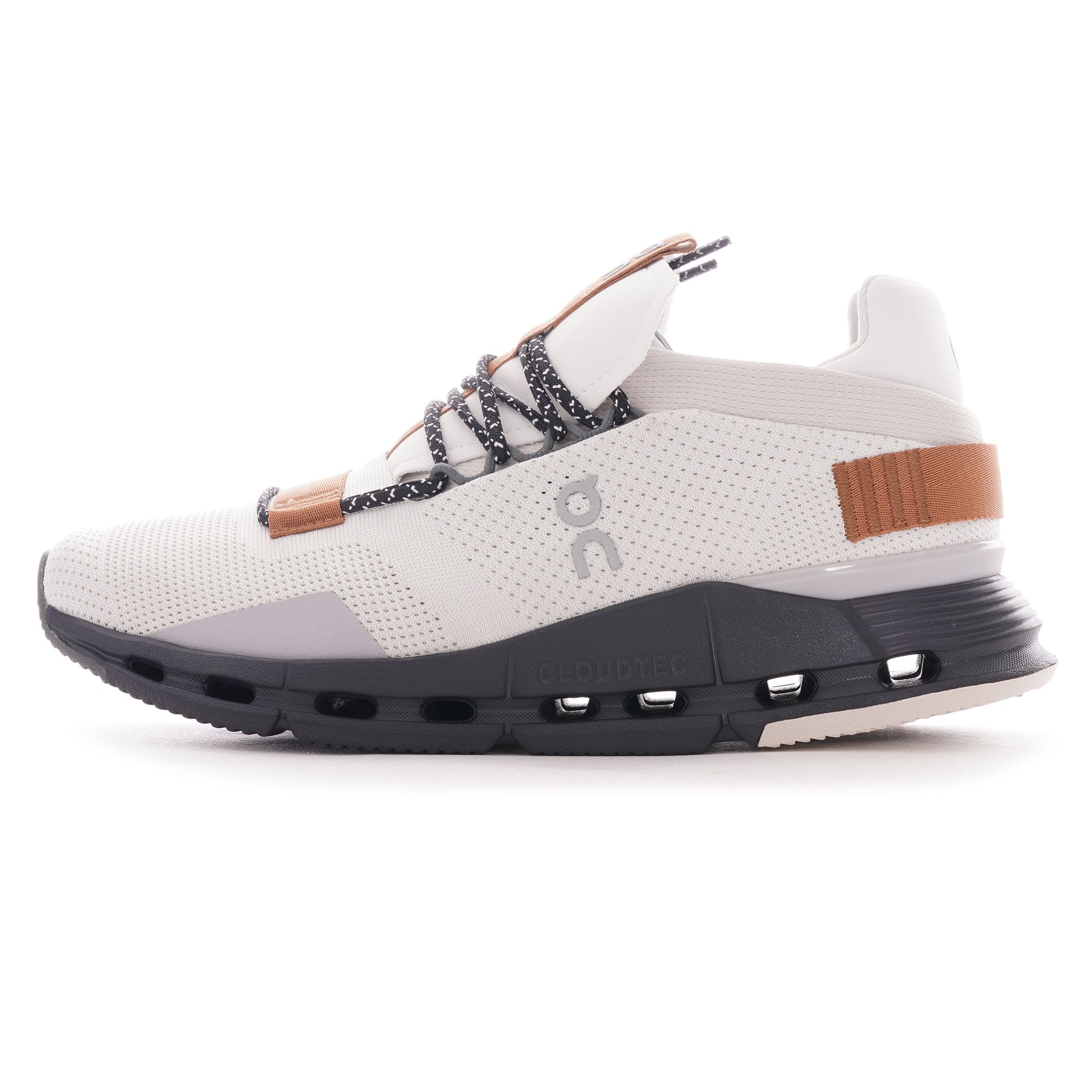 On Running Cloudnova - White/Pecan – Stuarts London