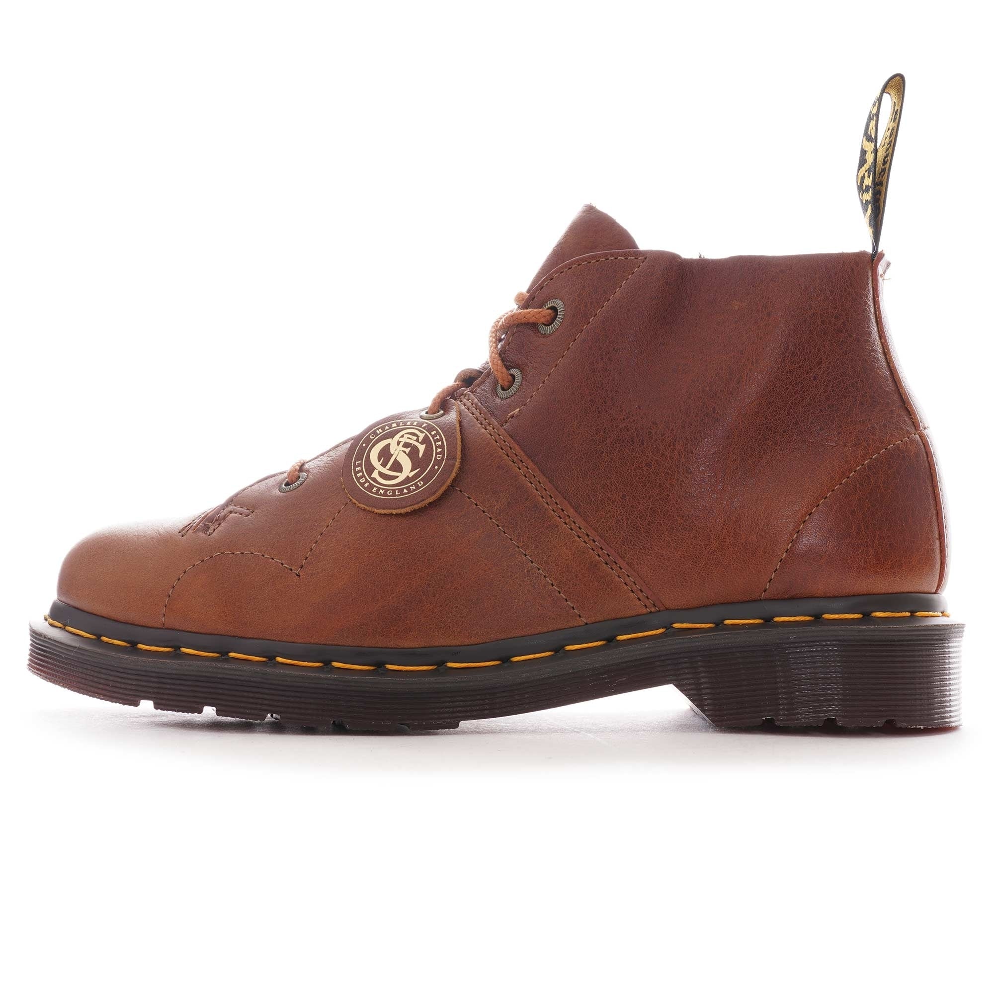 Dr. Martens Made In England Church Monkey Boot - Biscuit