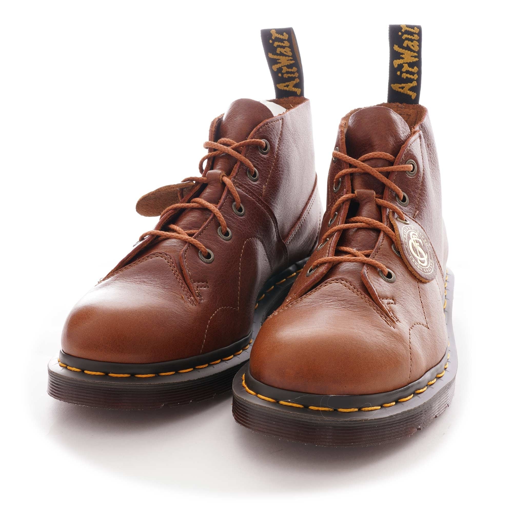Dr. Martens Made In England Church Monkey Boot - Biscuit