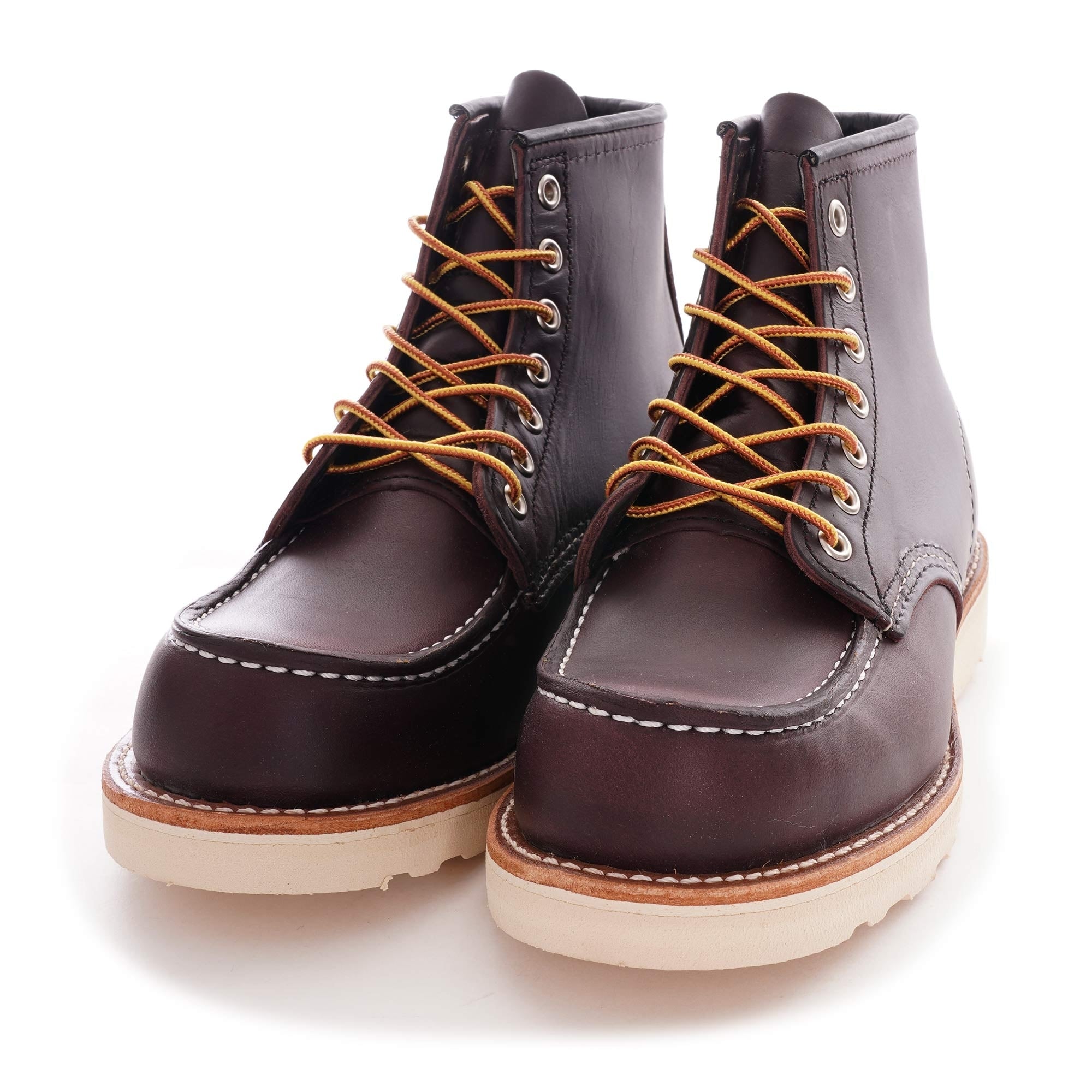 Red Wing Classic Moc Toe Boots - Black Cherry