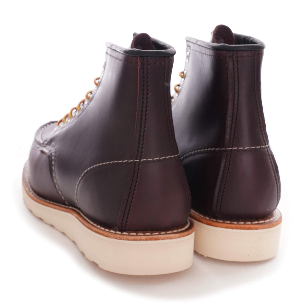 Red Wing Classic Moc Toe Boots - Black Cherry