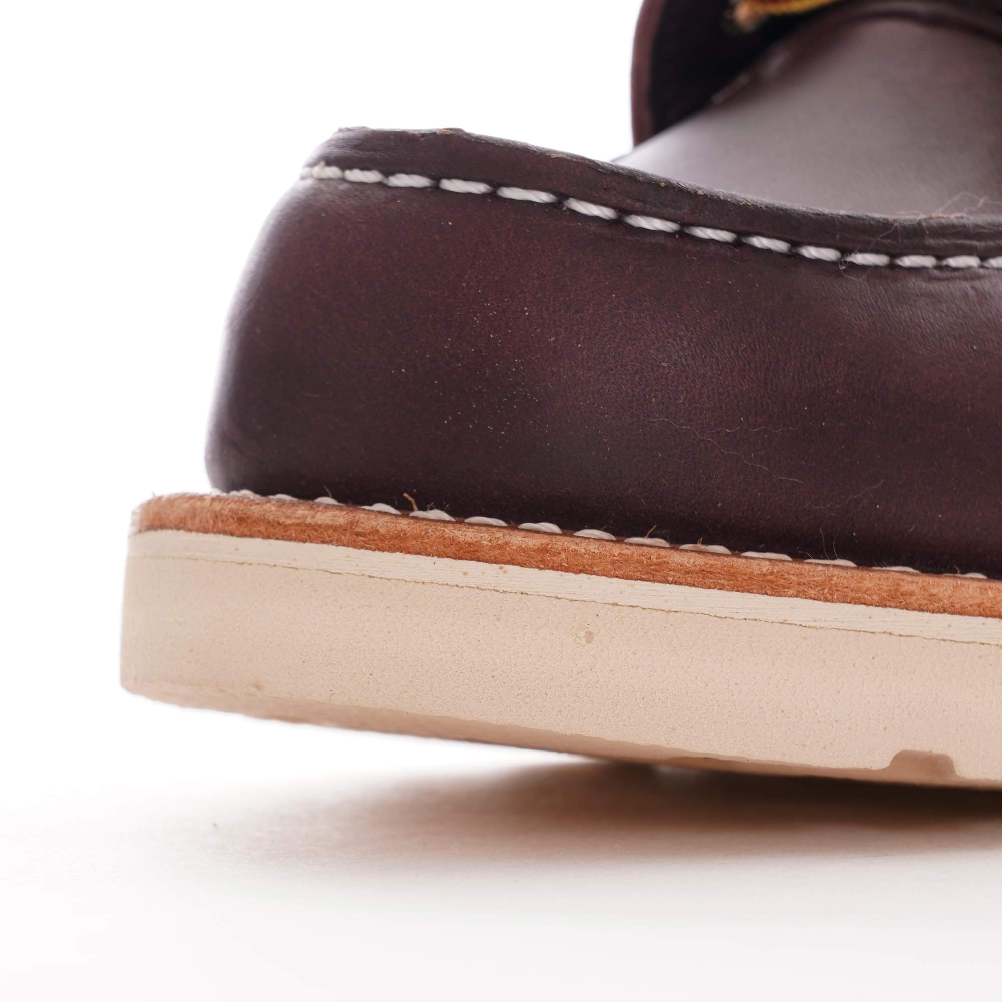 Red Wing Classic Moc Toe Boots - Black Cherry