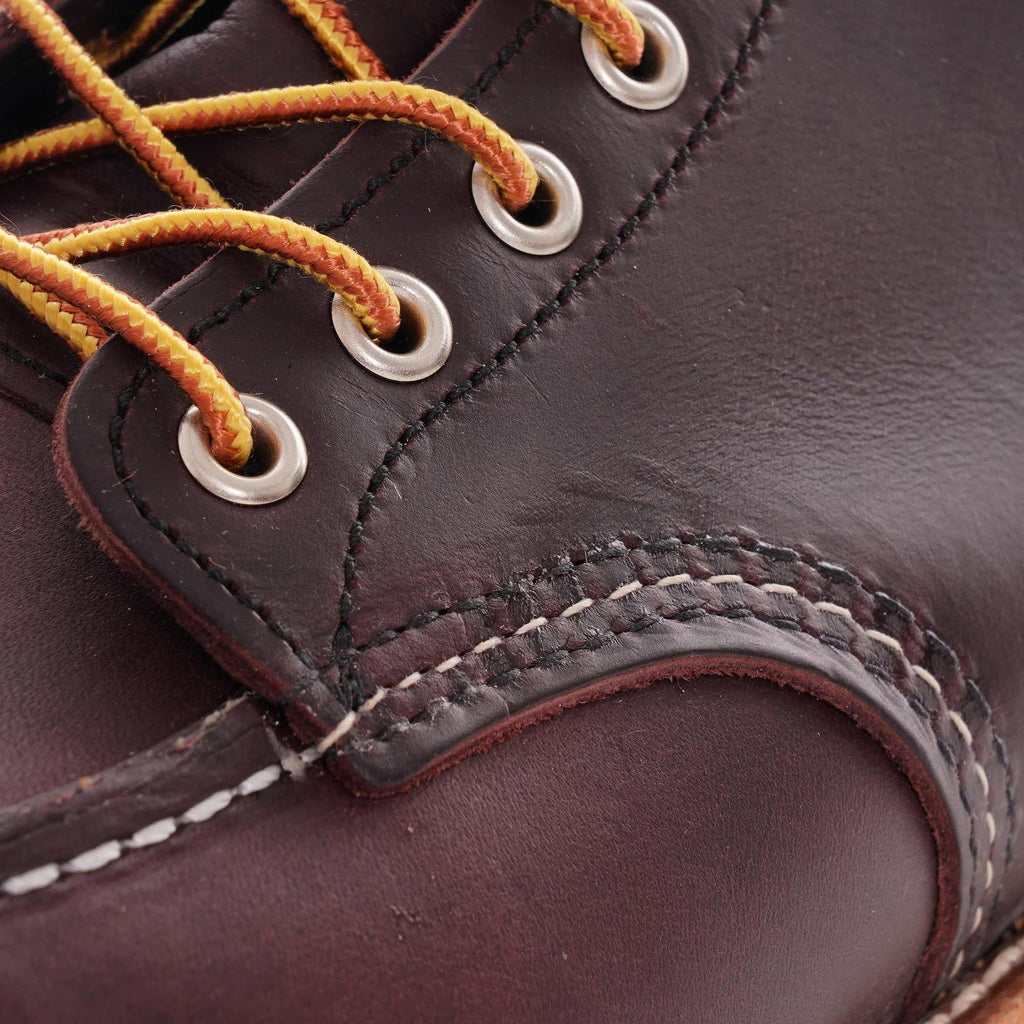 Red Wing Classic Moc Toe Boots - Black Cherry