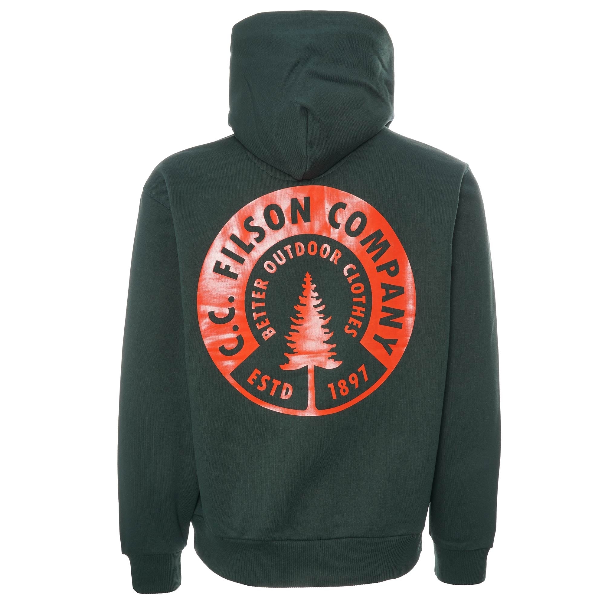 Filson Prospector Graphic Hoodie - Green