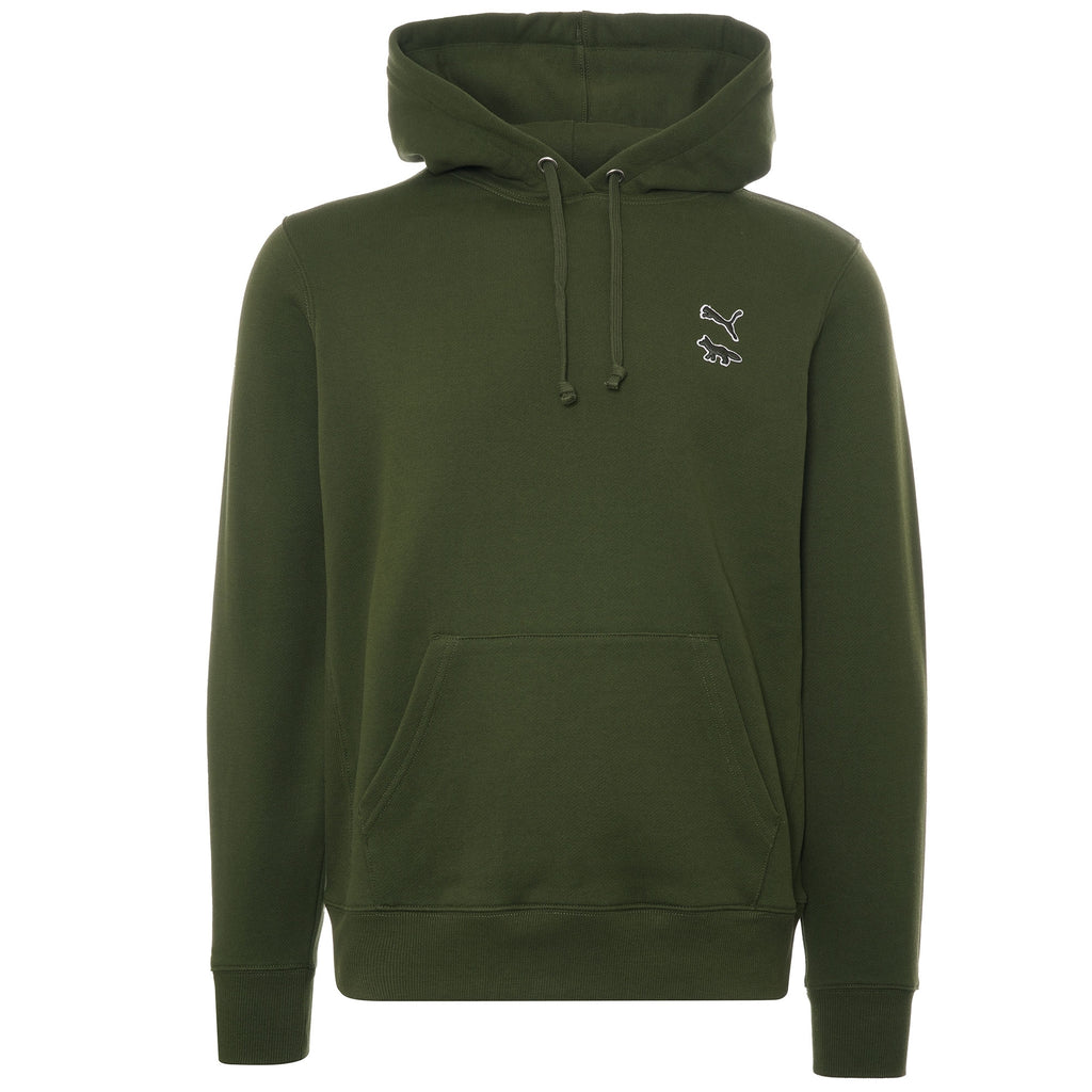 Puma x Maison Kitsune Hoodie Sweatshirt - Rifle Green