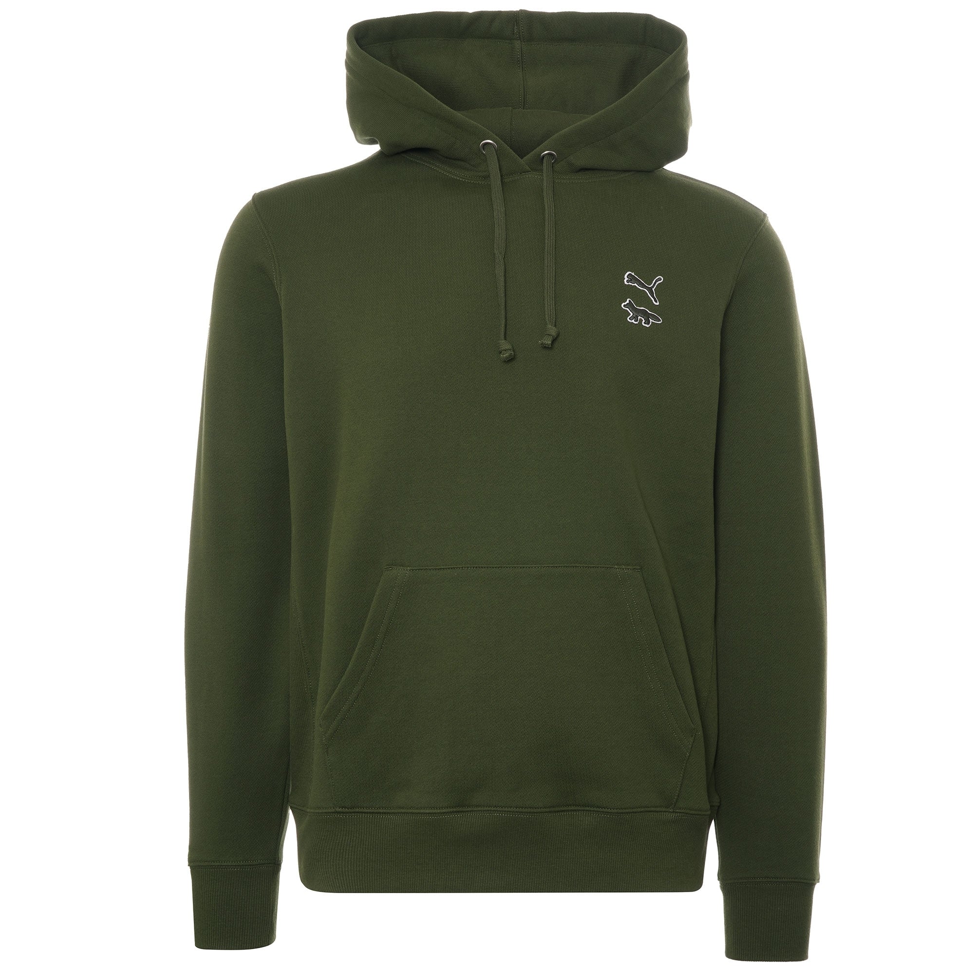 Puma x Maison Kitsune Hoodie Sweatshirt - Rifle Green