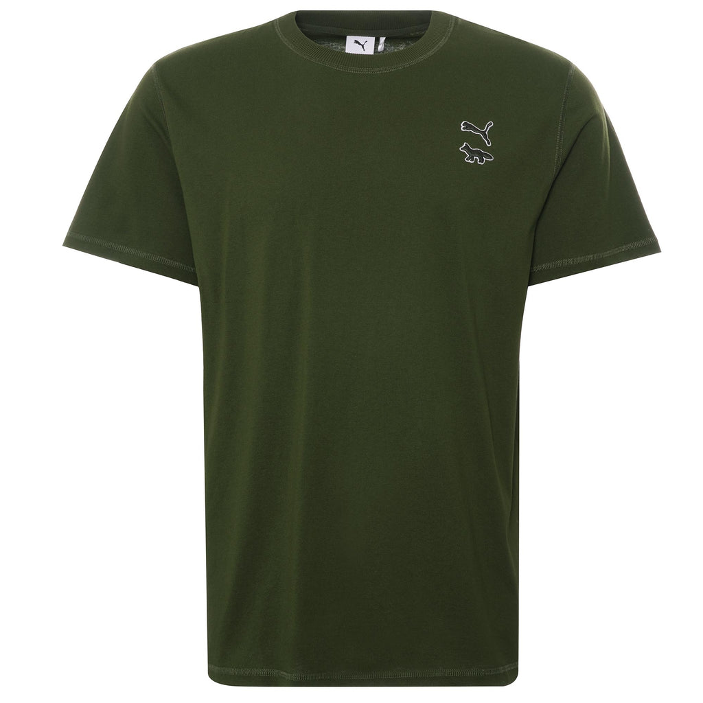 Crewneck T-Shirt - Rifle Green – Stuarts London