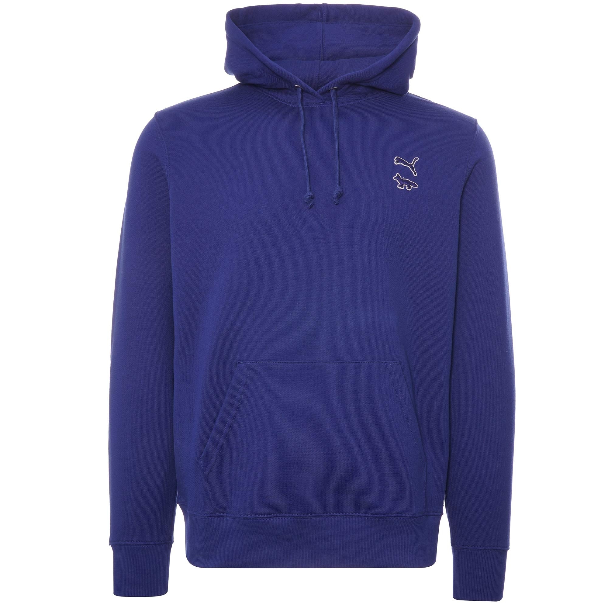 Puma x Maison Kitsune Hoodie Sweatshirt - Blue Depths