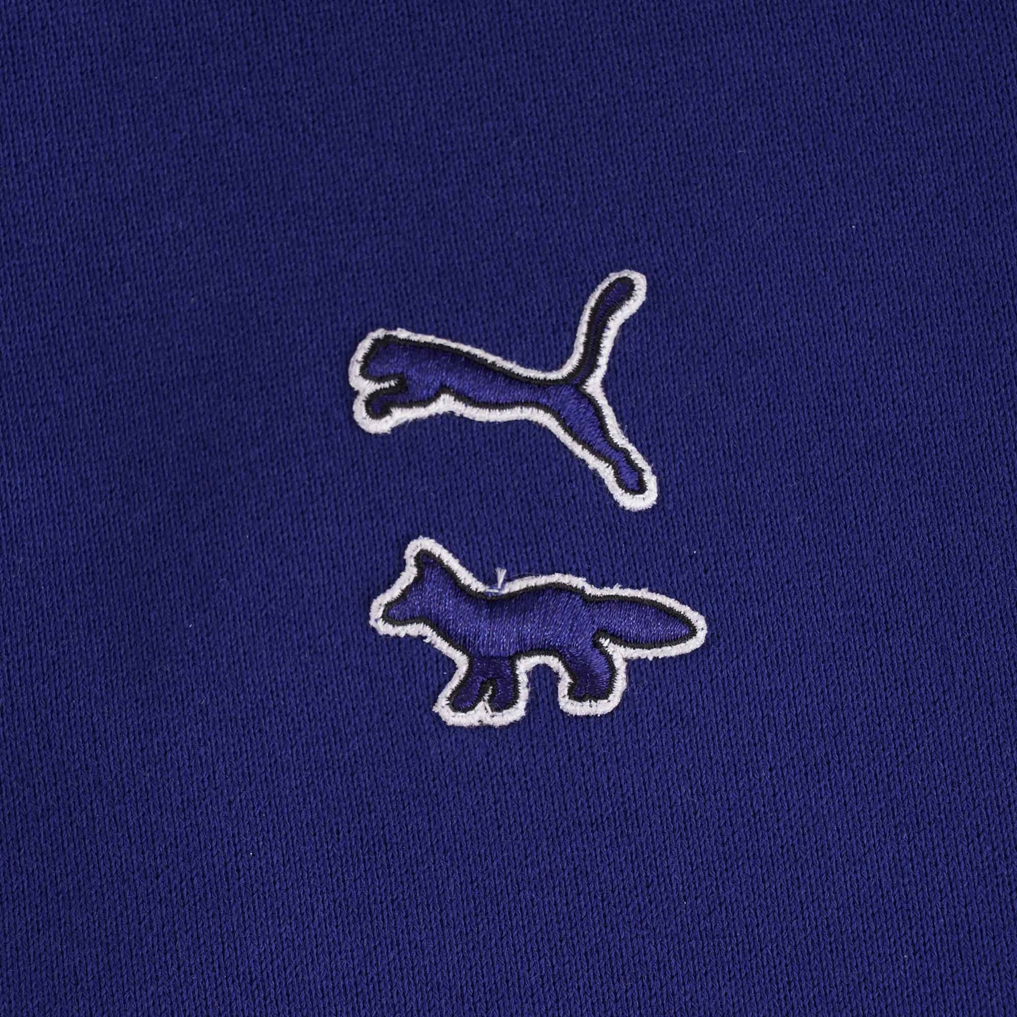 Puma x Maison Kitsune Hoodie Sweatshirt - Blue Depths