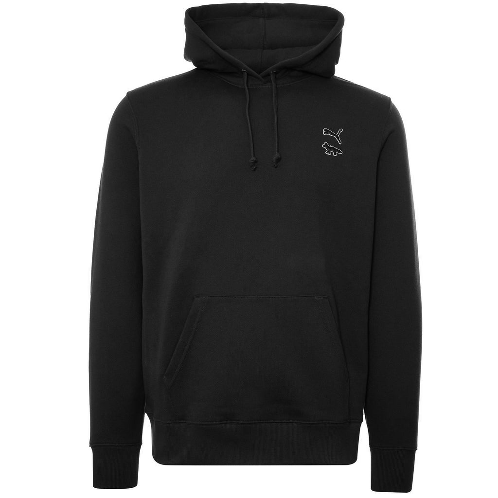Puma x Maison Kitsune Hoodie Sweatshirt - Black