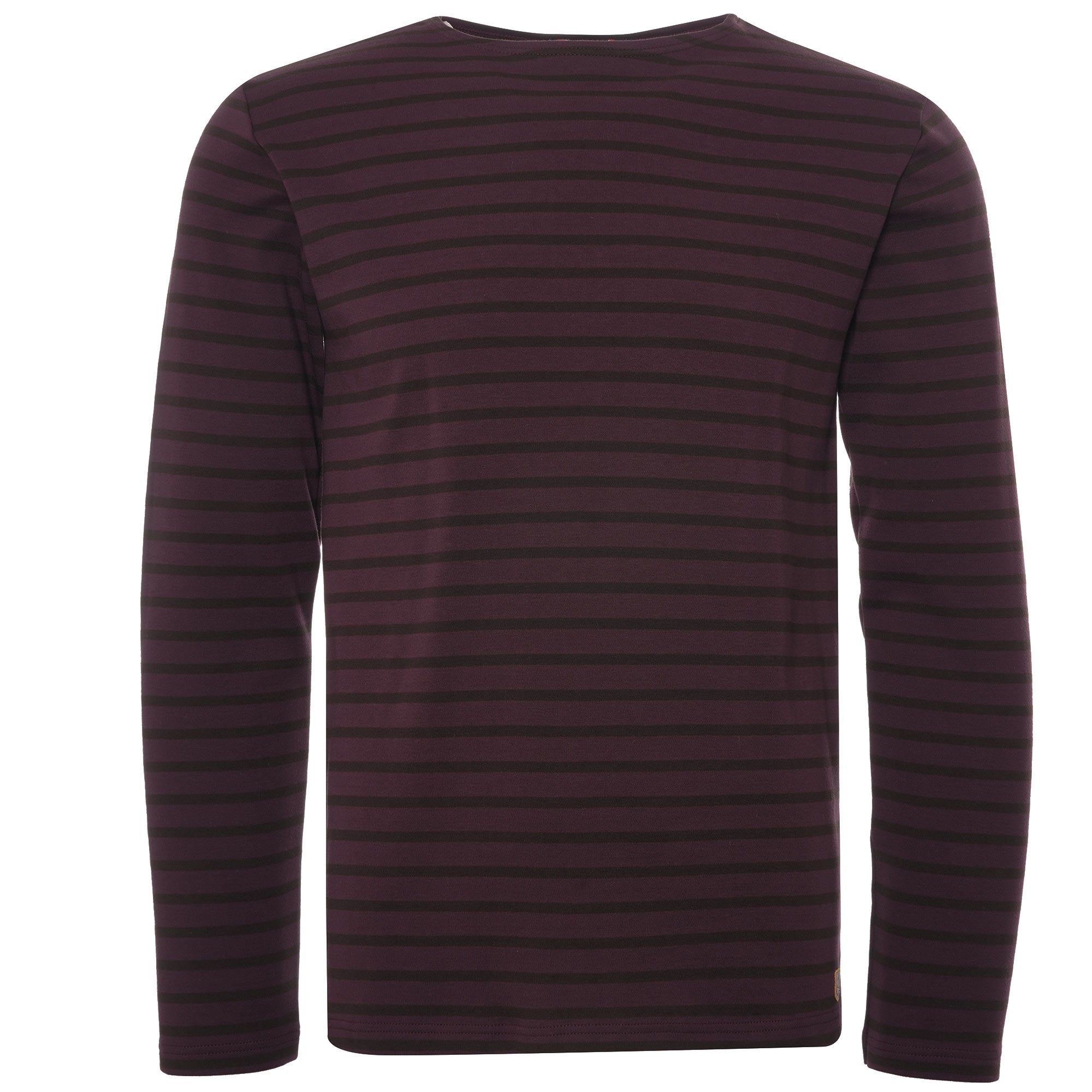 Armor Lux Breton Striped Shirt - Penombre/Cacao