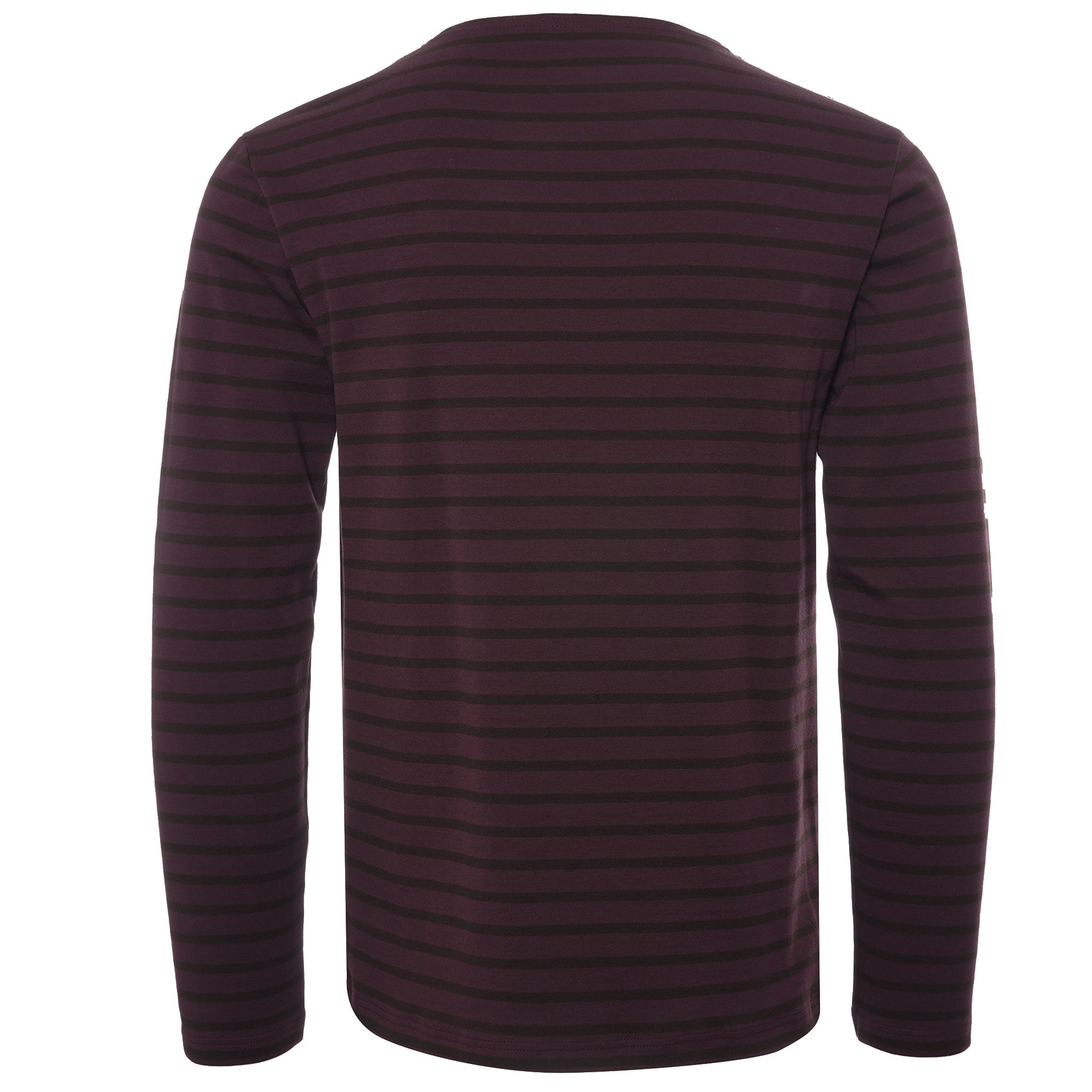 Armor Lux Breton Striped Shirt - Penombre/Cacao