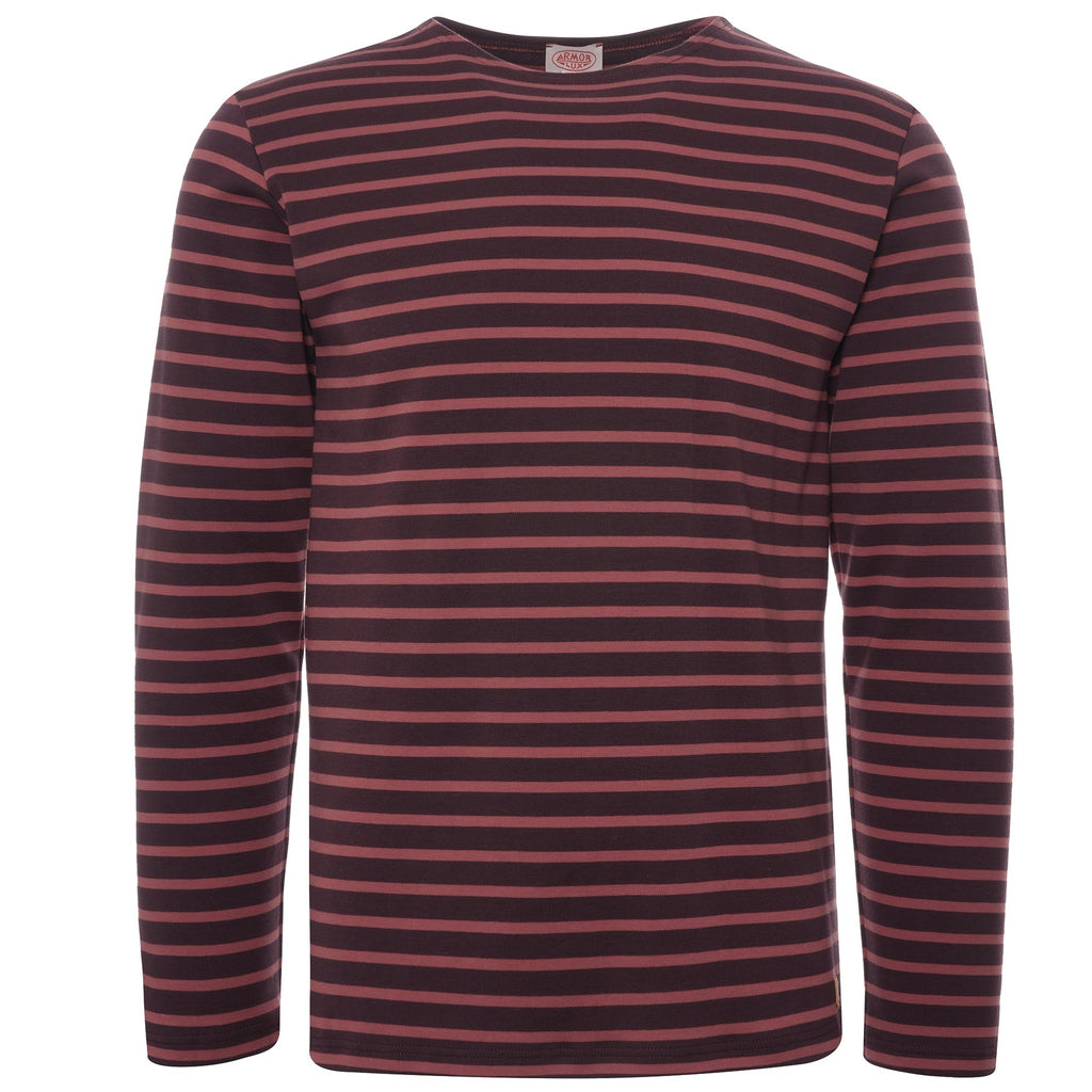Armor Lux Breton Striped Shirt - Penombre/Manganese