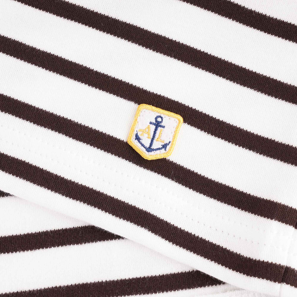 Armor Lux Breton Striped Shirt - Milk/Cacao