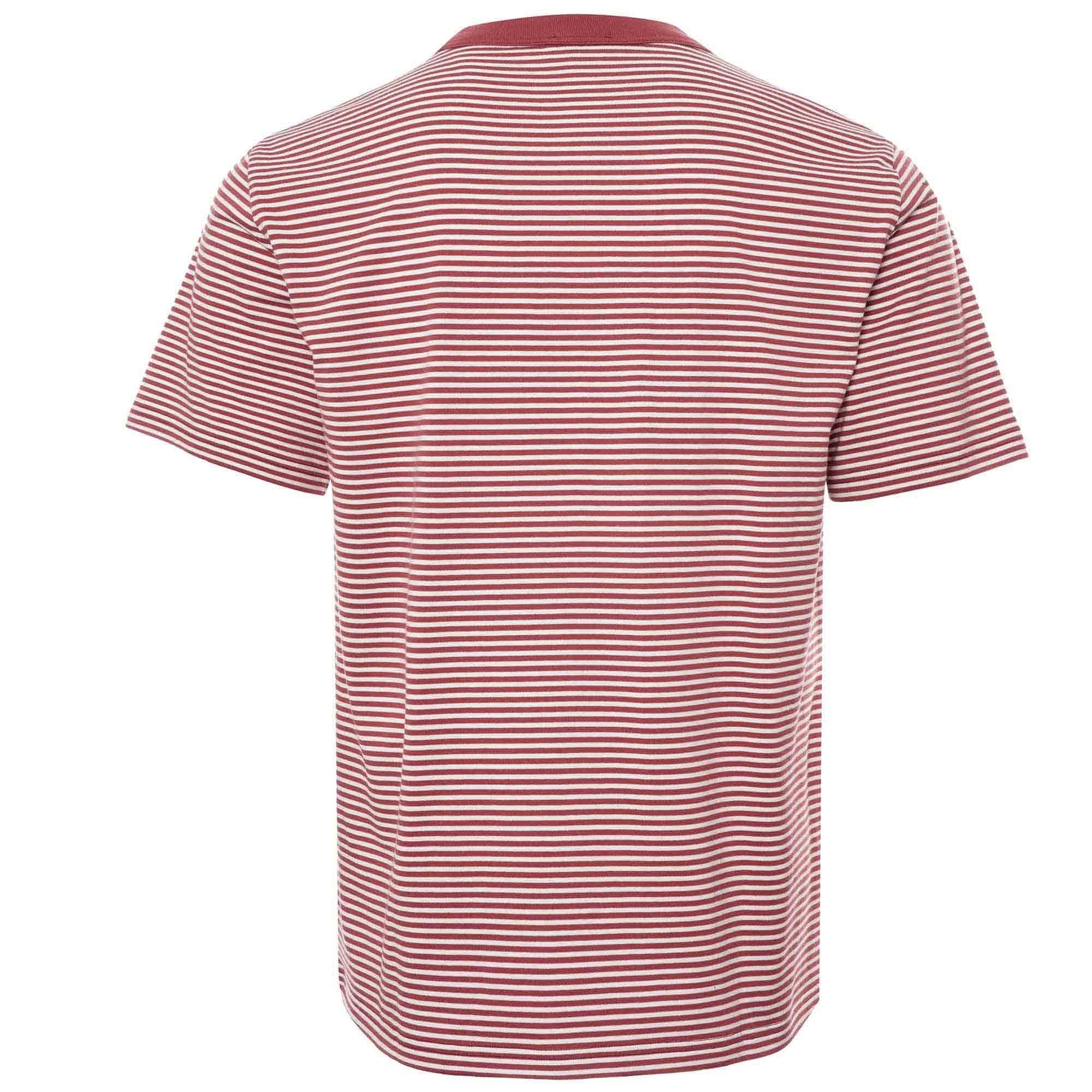 Armor Lux Organic Cotton Striped Heritage T-Shirt - Manganese/Milk