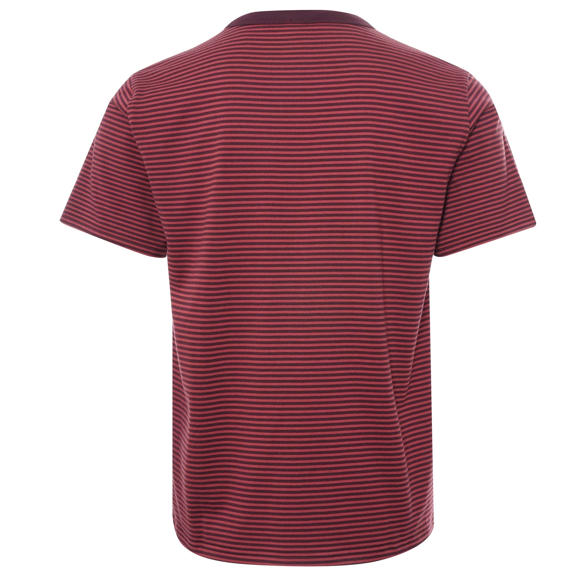 Armor Lux Organic Cotton Striped Heritage T-Shirt - Penombre/Manganese