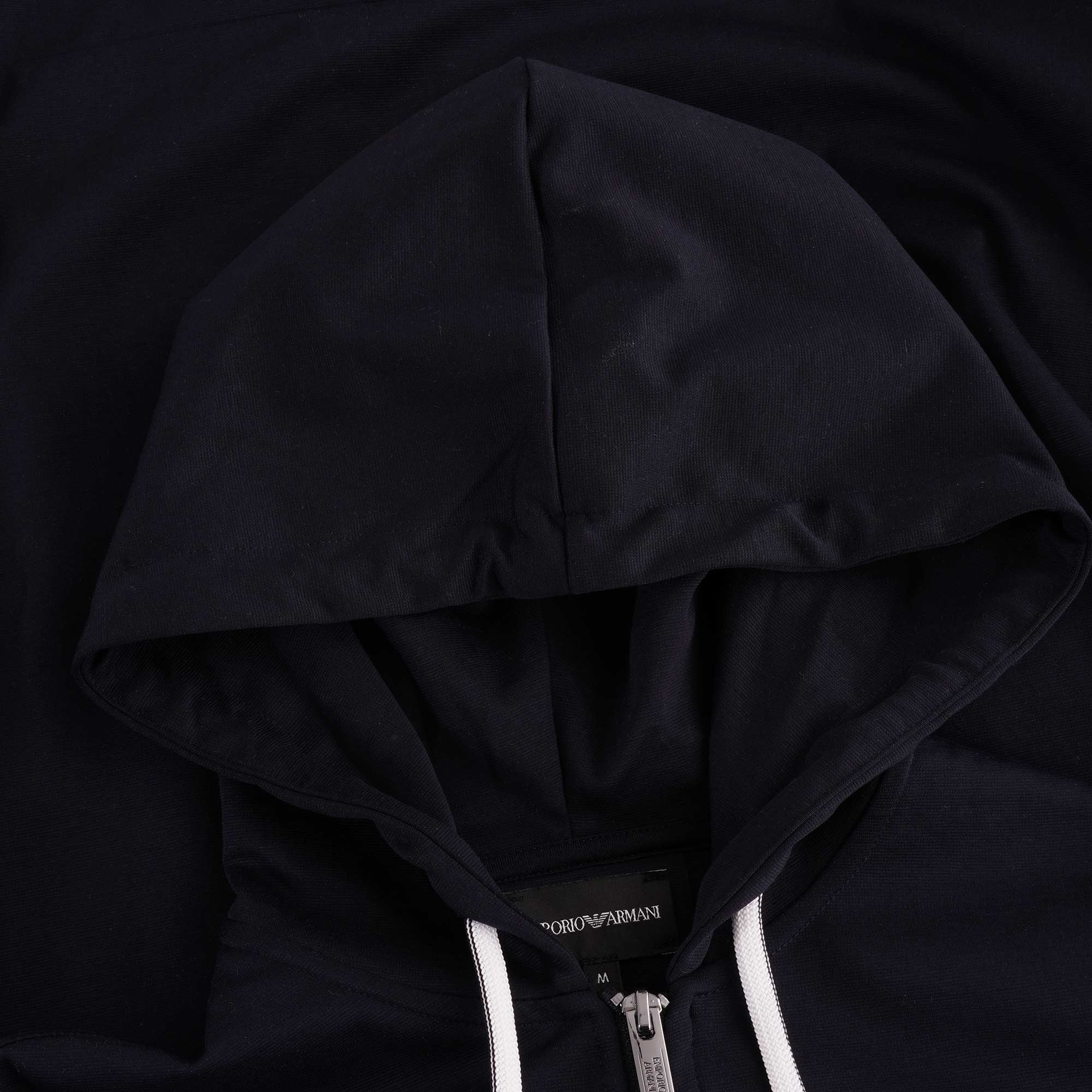 Ponte-di-Roma Zip Hoodie - Navy