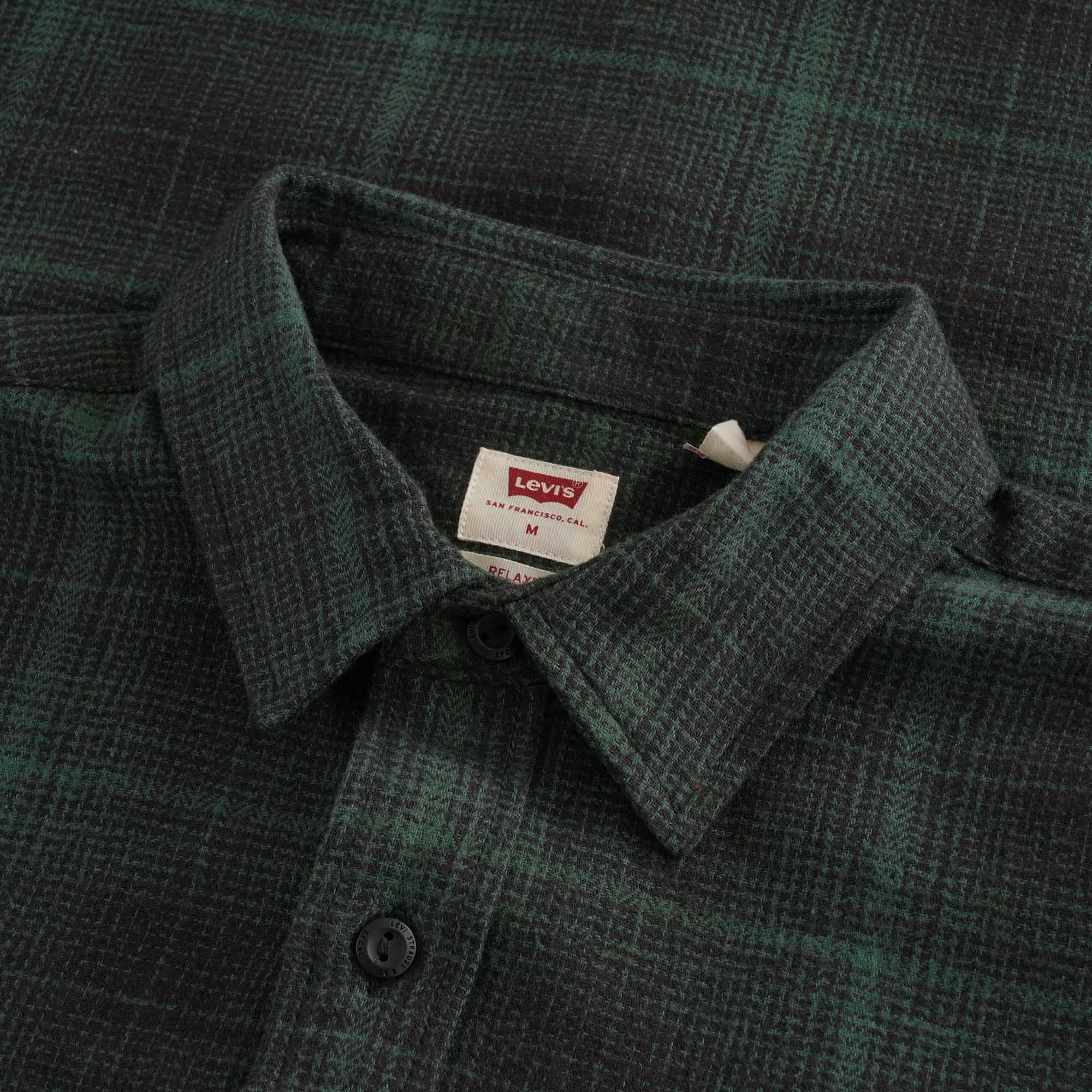 Classic Worker Overshirt - Pine Needle