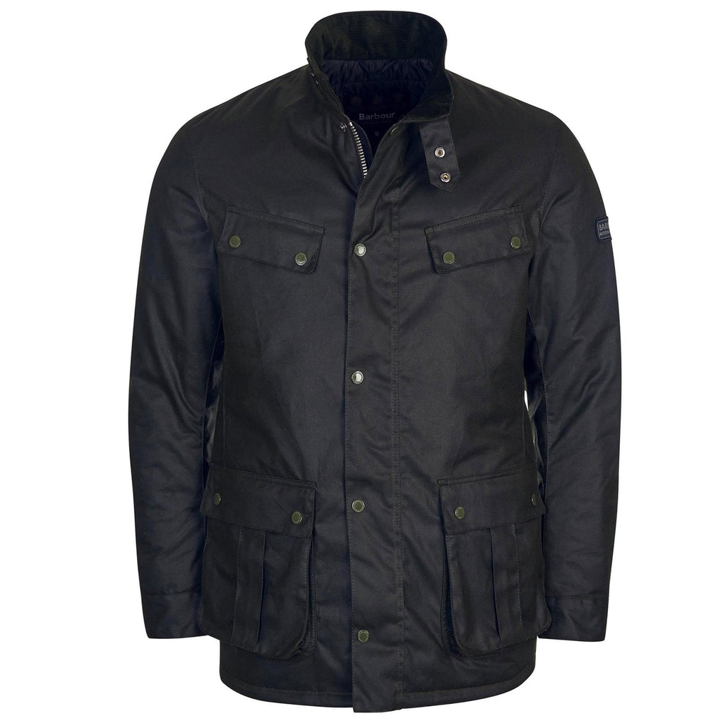 Barbour International Duke Wax Jacket - Sage