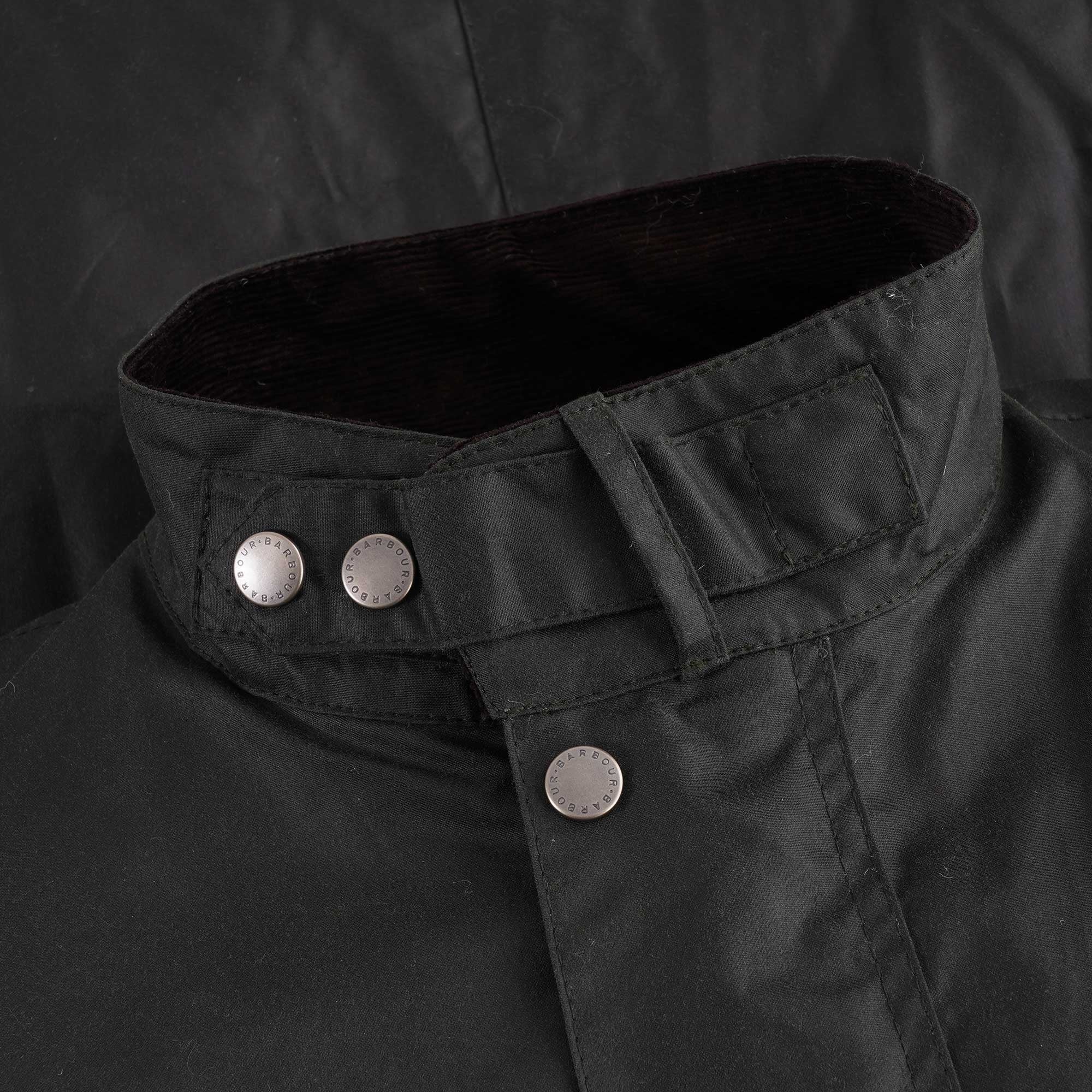 Barbour International Duke Wax Jacket - Sage