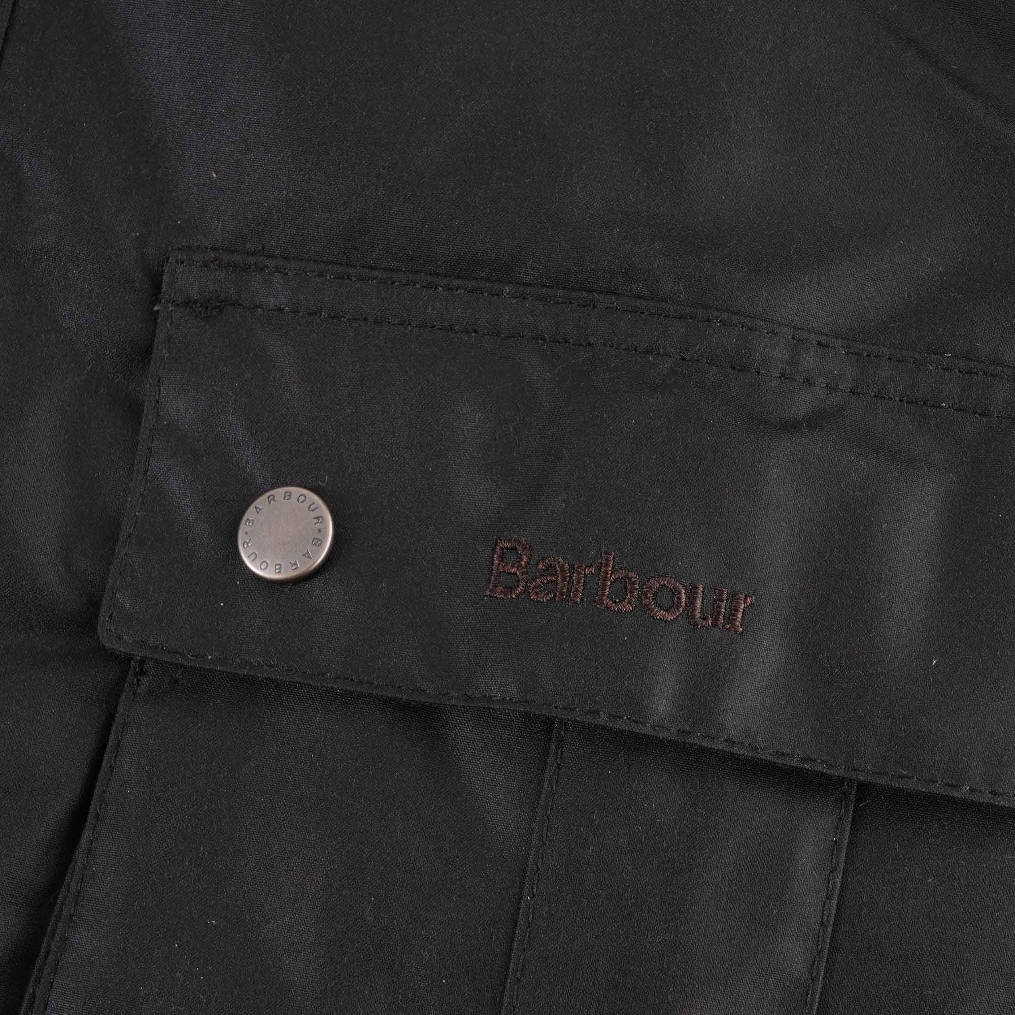 Barbour International Duke Wax Jacket - Sage