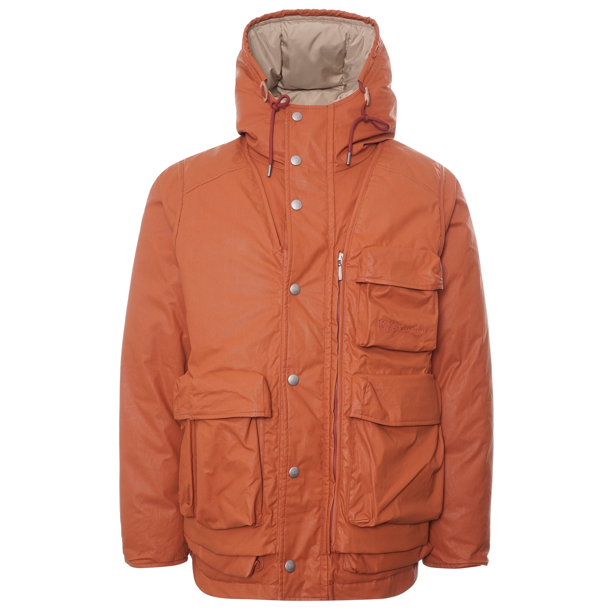 Holubar Deer Hunter Modular Jacket + Vest - Dark Orange