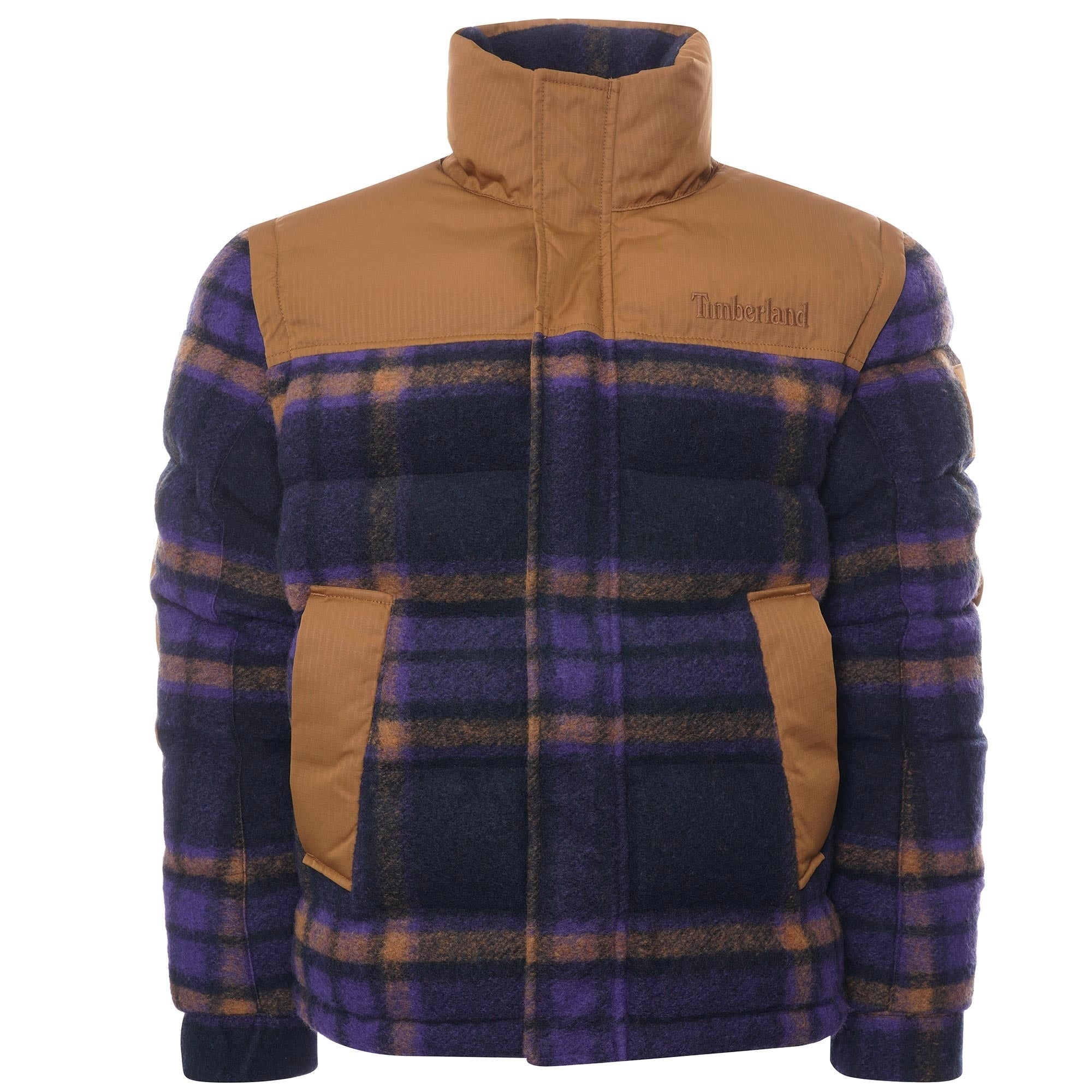Timberland Welch Mountain Puffer Jacket - Yellow/Blue