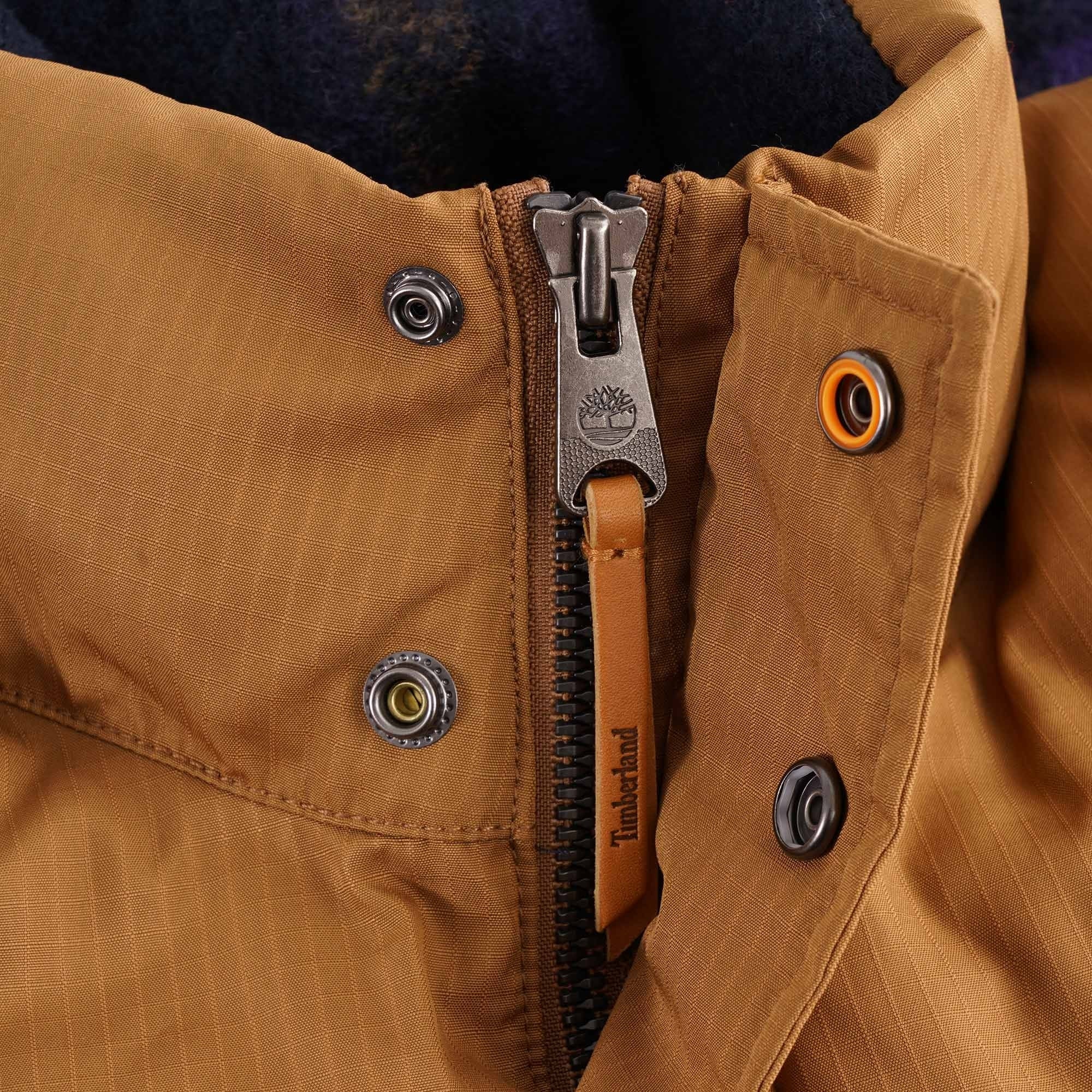 Timberland Welch Mountain Puffer Jacket - Yellow/Blue