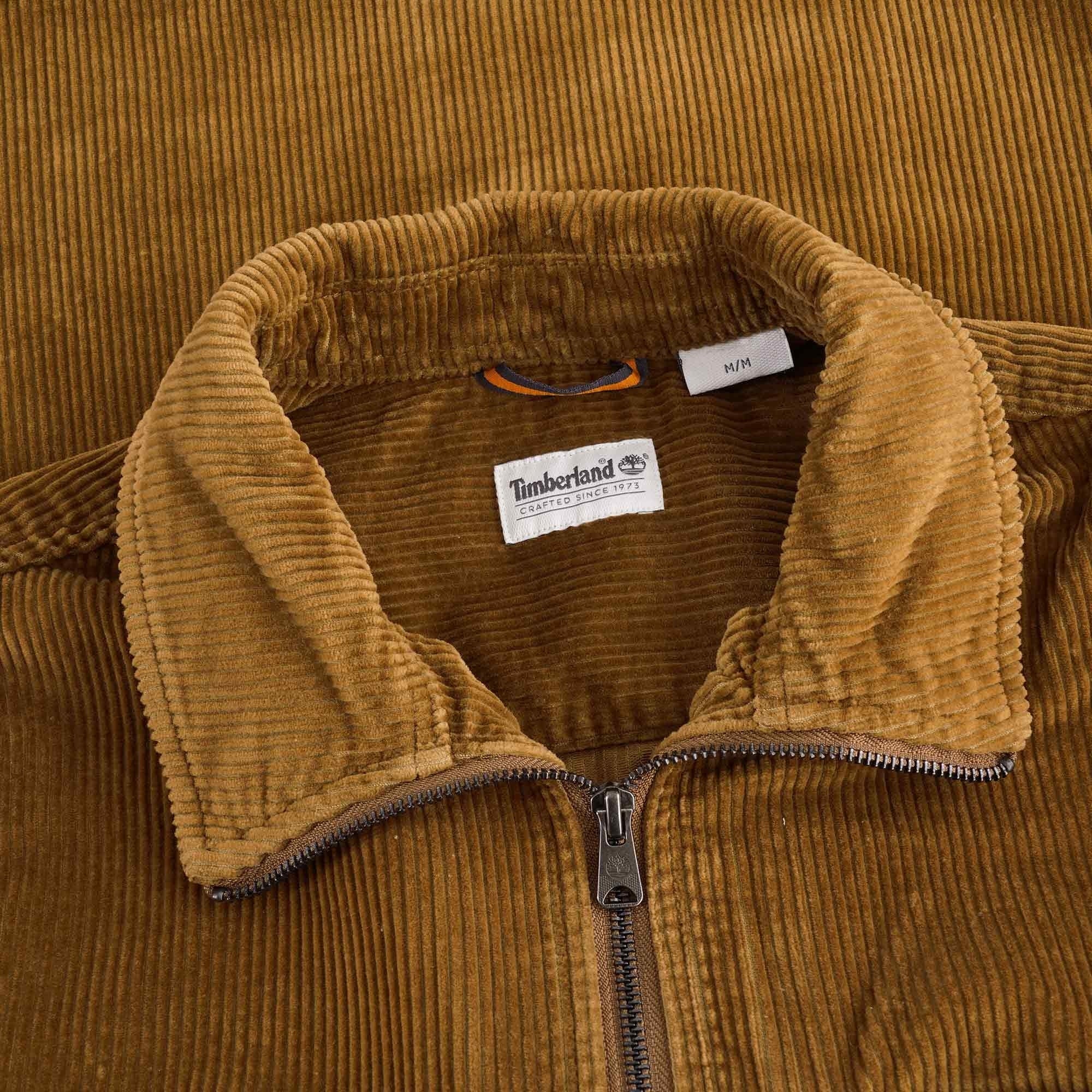 Timberland Corduroy Zip Overshirt - Rubber