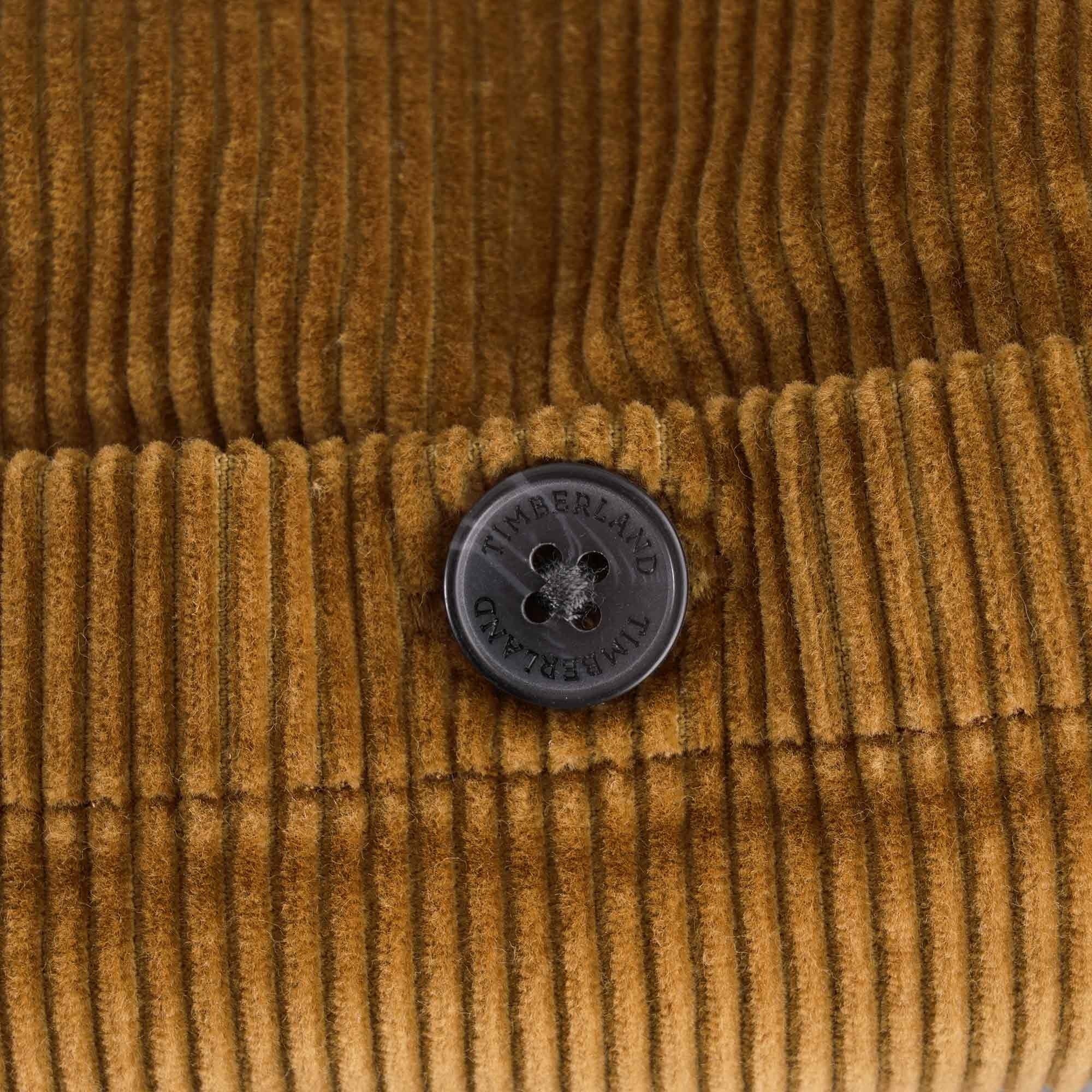 Timberland Corduroy Zip Overshirt - Rubber