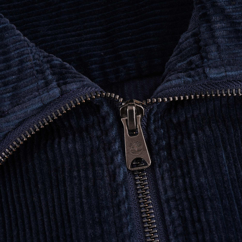 Timberland Corduroy Zip Overshirt - Dark Sapphire