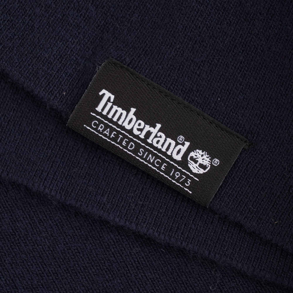 Timberland Full-Zip Wool Sweater - Dark Sapphire
