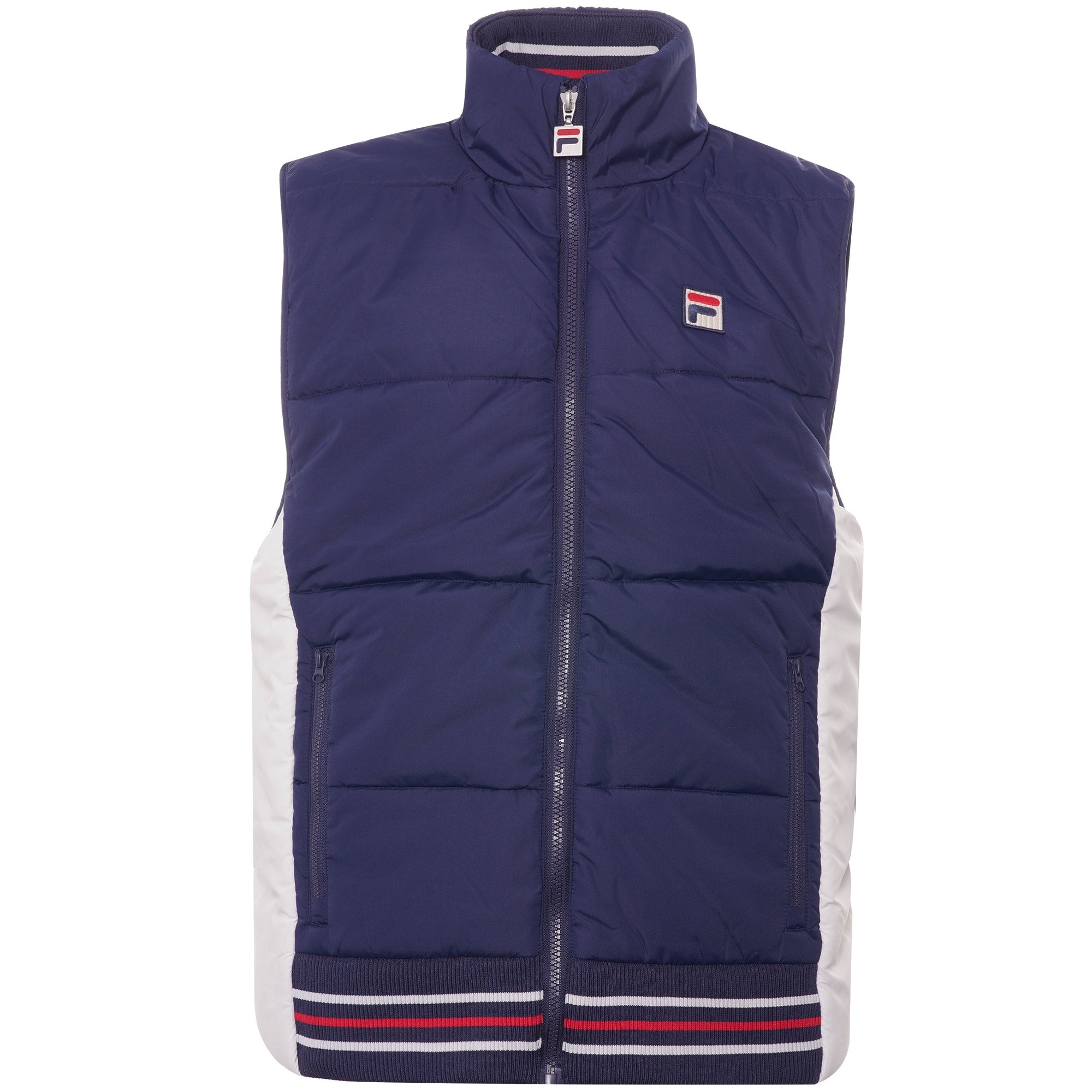 Fila Vintage Matias Light Padded Puffer Gilet - Peacoat