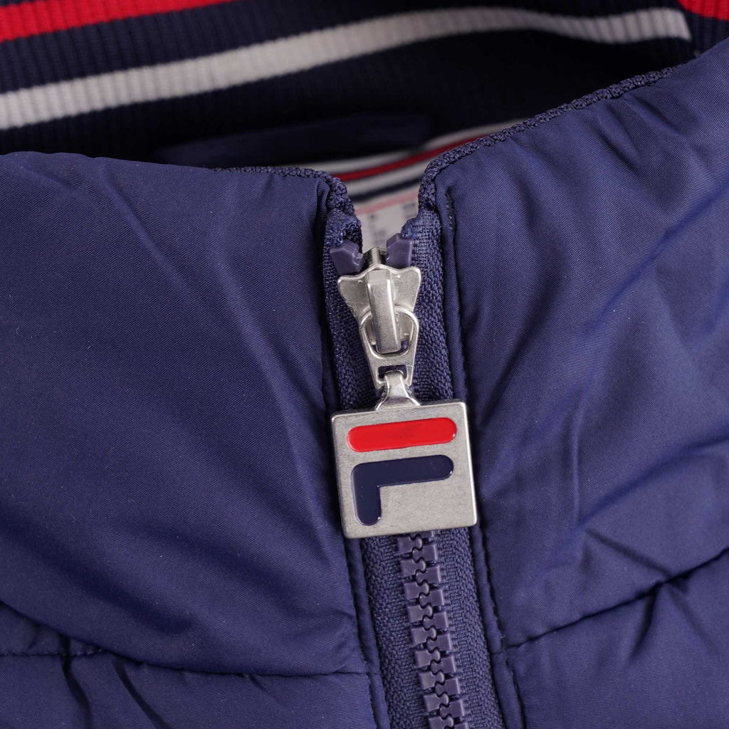 Fila Vintage Matias Light Padded Puffer Gilet - Peacoat