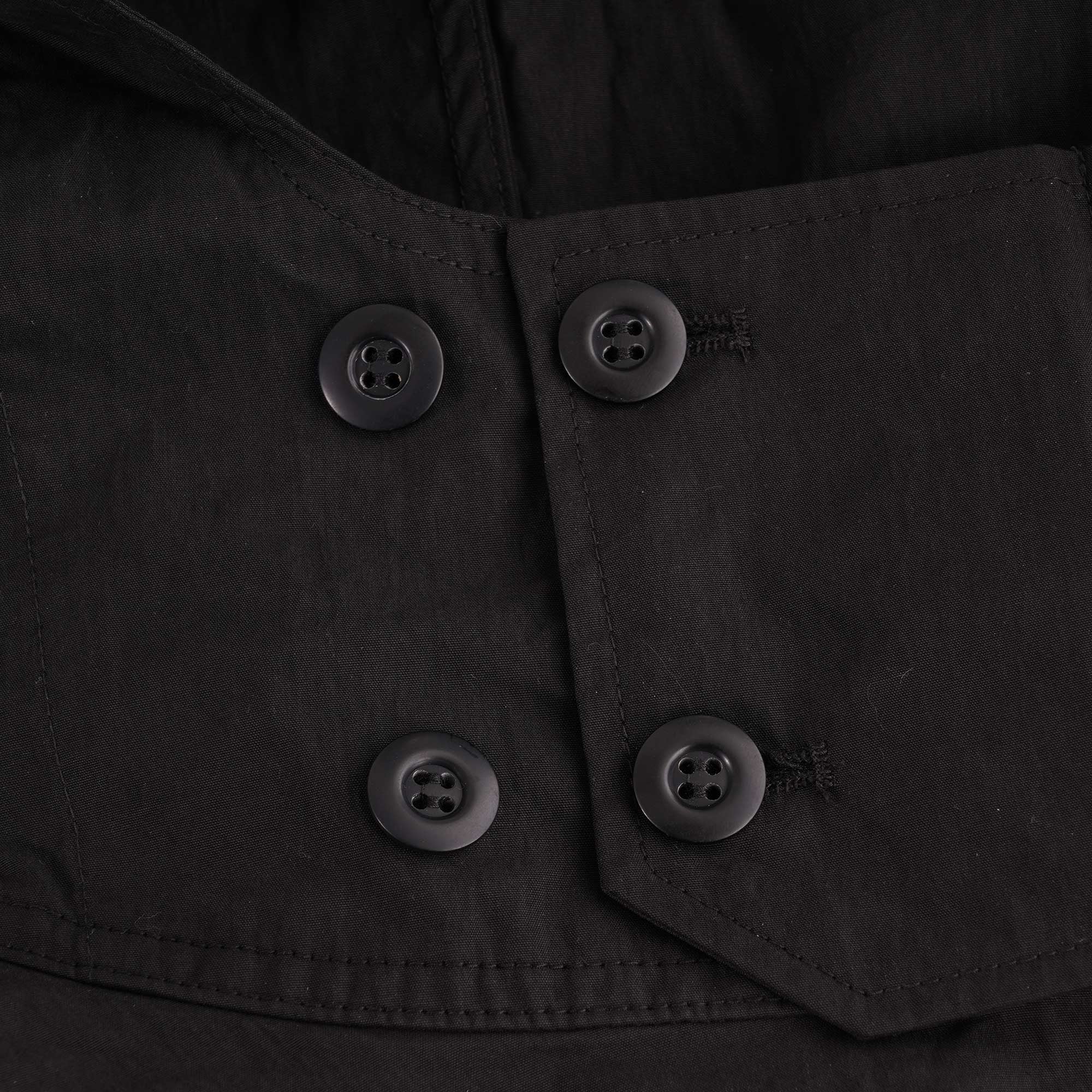 Uniform Bridge Royal Navy Smock Anorak - Black