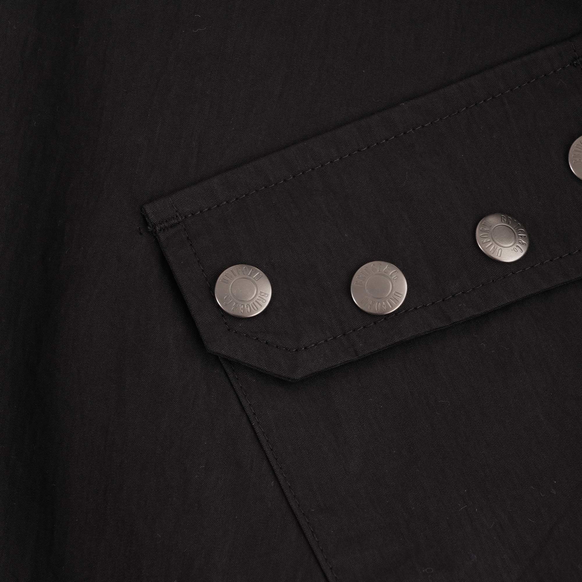 Uniform Bridge Royal Navy Smock Anorak - Black