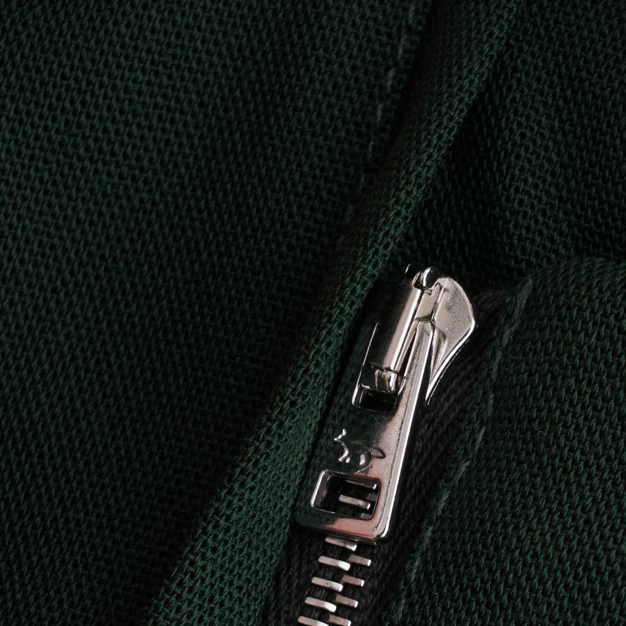 1/4 Zip Top - Dark Green