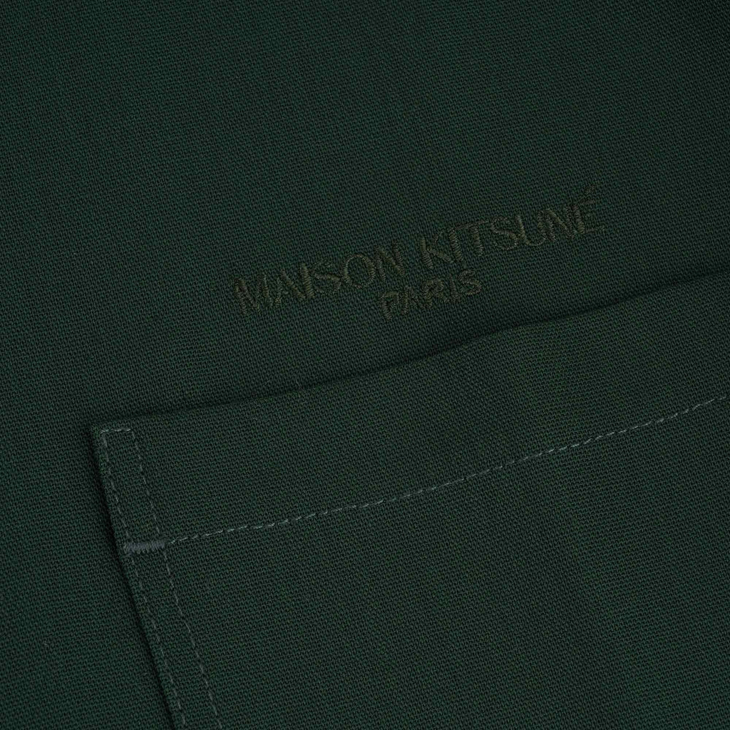 1/4 Zip Top - Dark Green