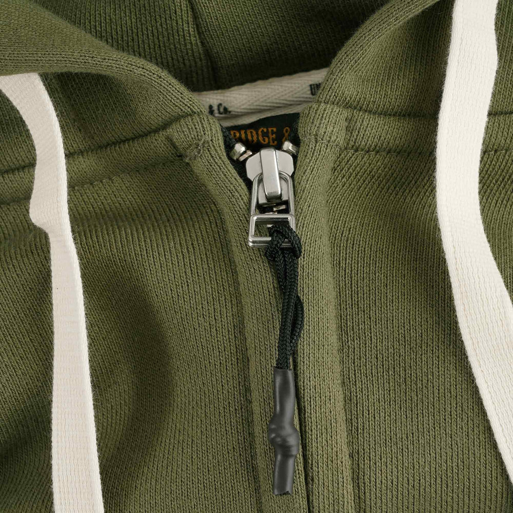 Uniform Bridge Zip Hoodie - Sage Green