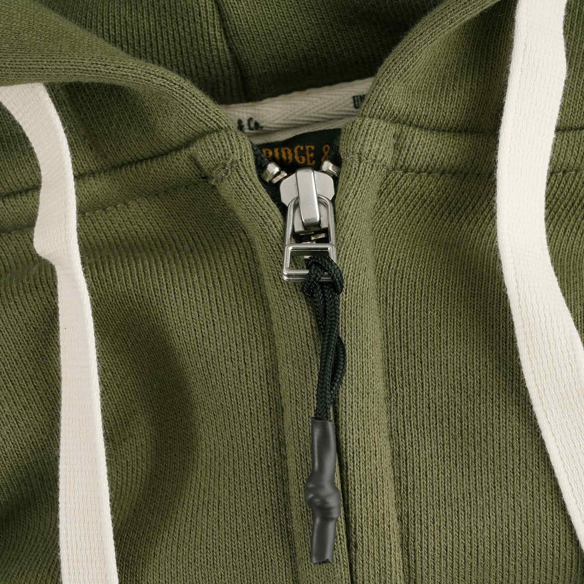 Uniform Bridge Zip Hoodie - Sage Green
