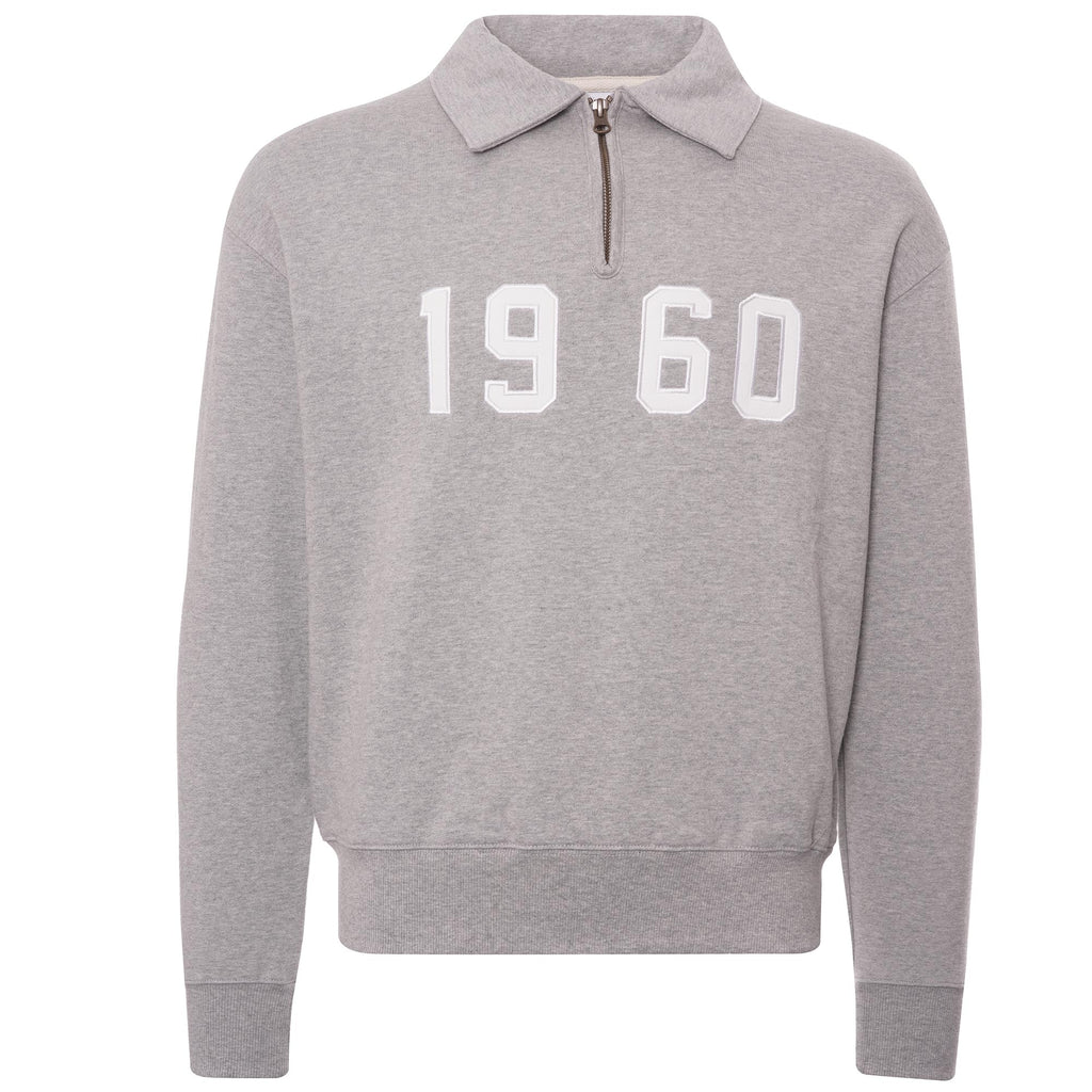 Uniform Bridge 1960 Half Zip Sweatshirt - Grey