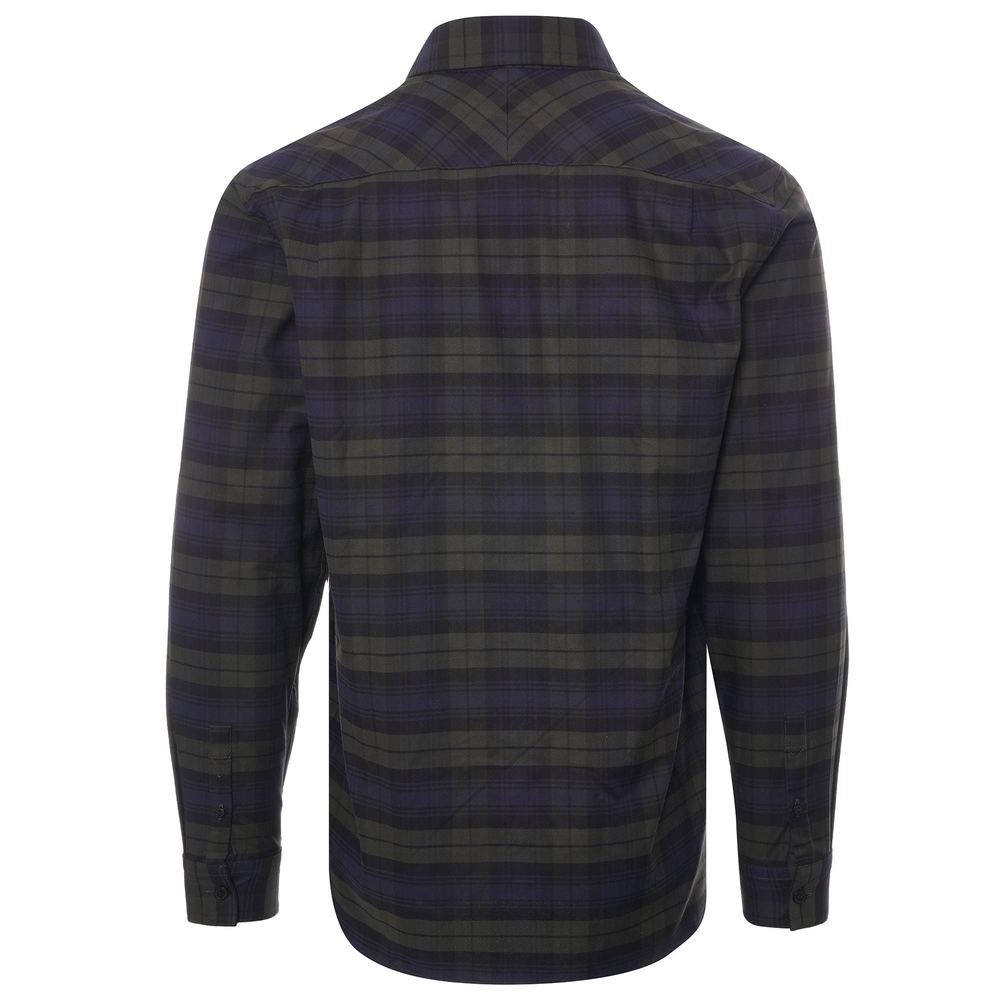 Fred Perry Tartan Twill Shirt - Hunting Green