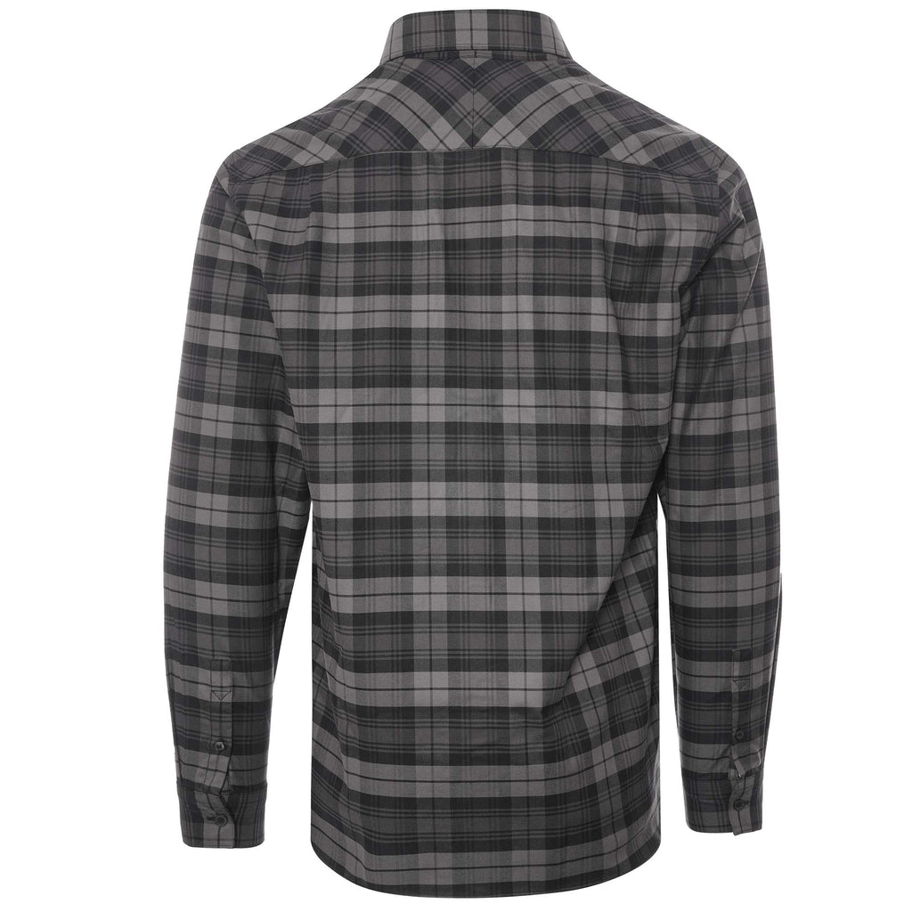 Fred Perry Tartan Twill Shirt - Black